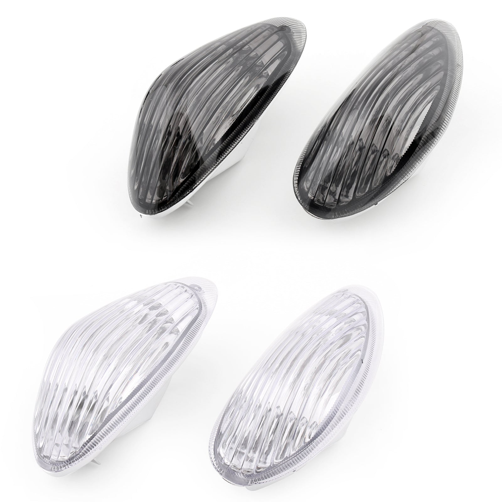 Lentes de luz de intermitentes delanteros para SUZUKI Katana 97-07 (GSXF) sin bombillas Generic CA Market