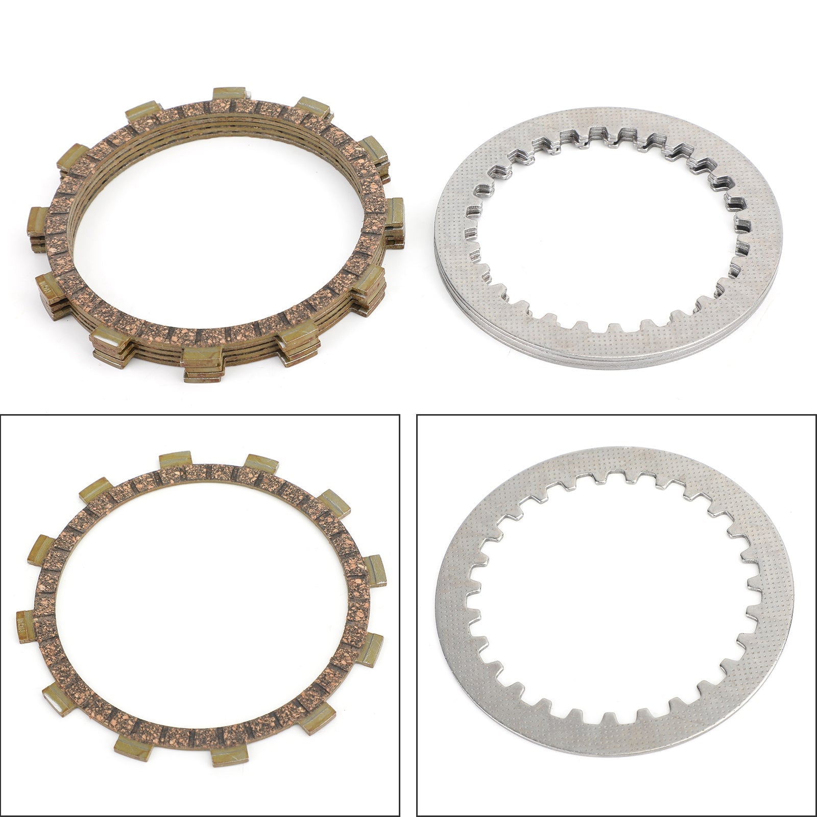 Clutch Kit Steel & Friction Plates for Yamaha SRX250 SR250 XT250 1983-2000 Generic