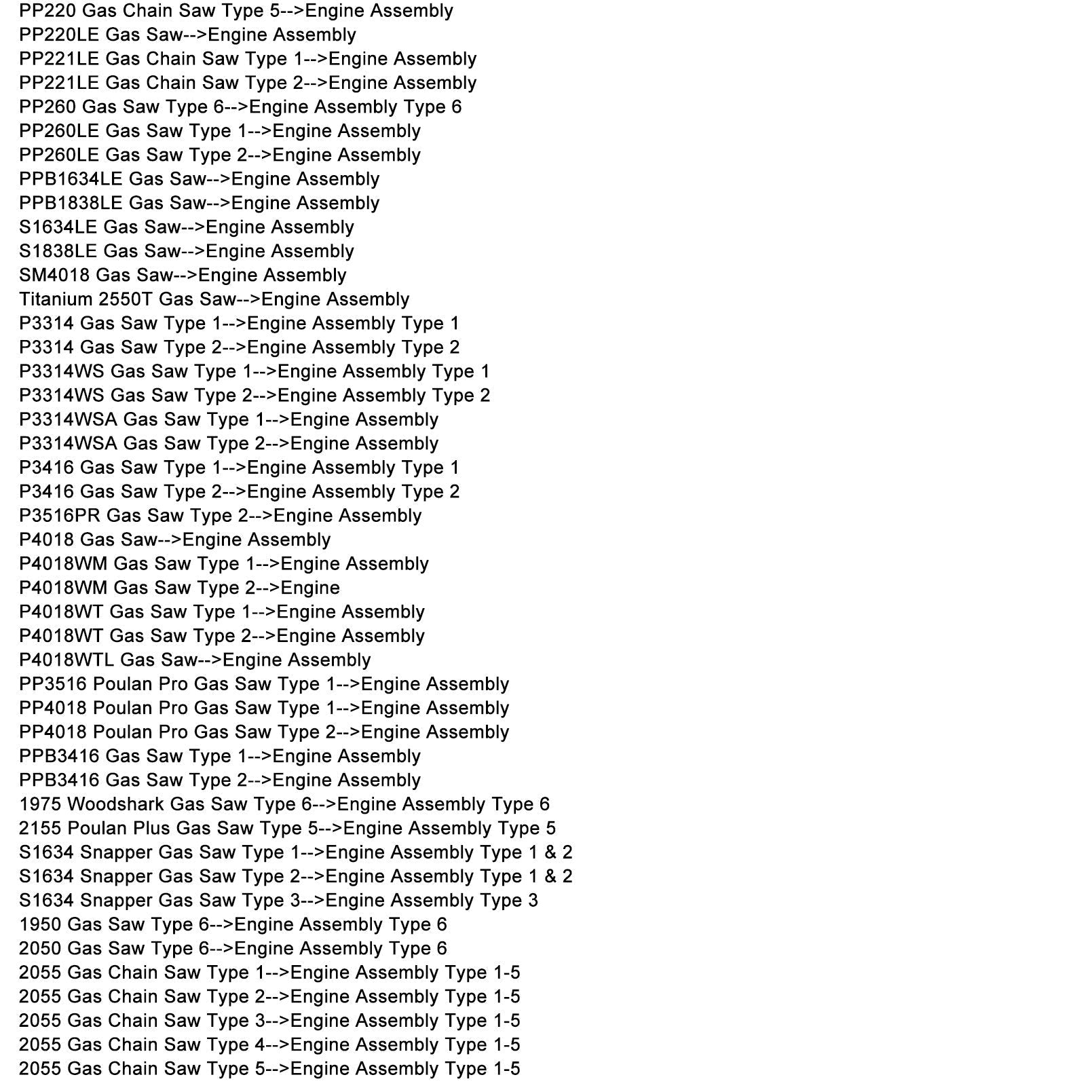 Ignition Coil Module 530039198 Fit Poulan Craftsman Chainsaw WoodShark Wildthing