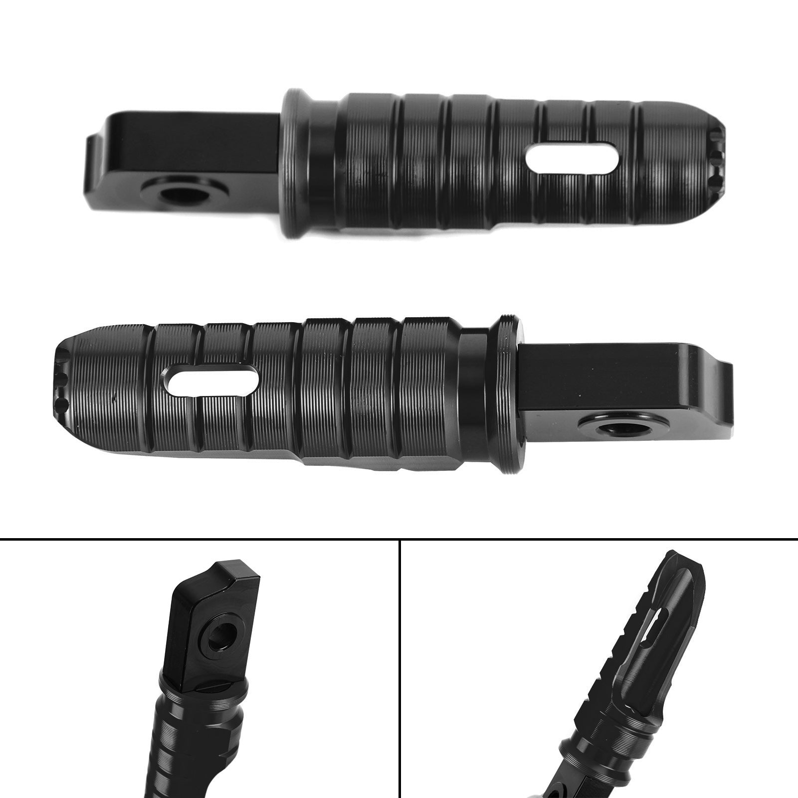 Reposapiés delanteros Pie Peg para Aprilia GPR 125 150 250 APR150 RS125 TUONO125 Genérico
