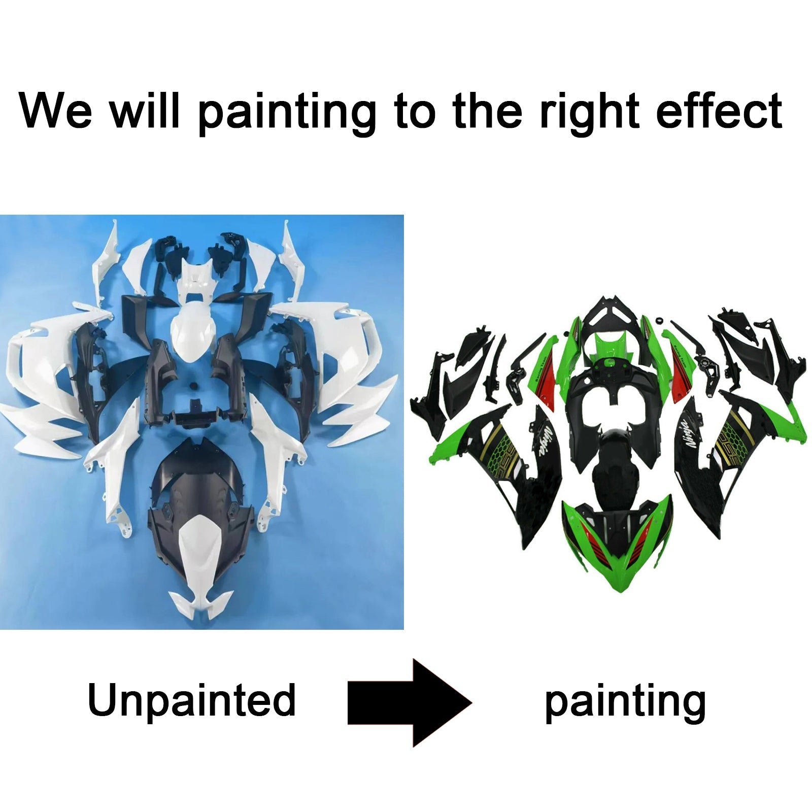 Kawasaki ER-6F Ninja650 2020-2025 Fairing Kit Bodywork ABS