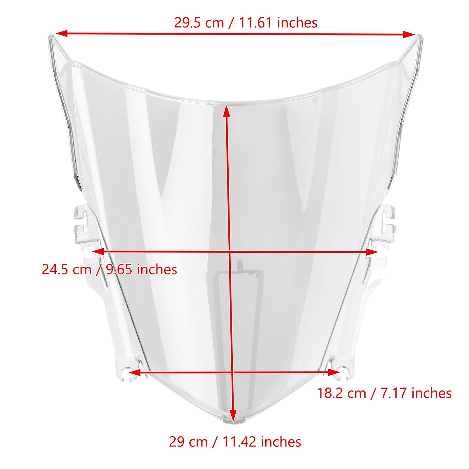 Parabrisas de motocicleta HONDA CBR500R ABS 2013-2015