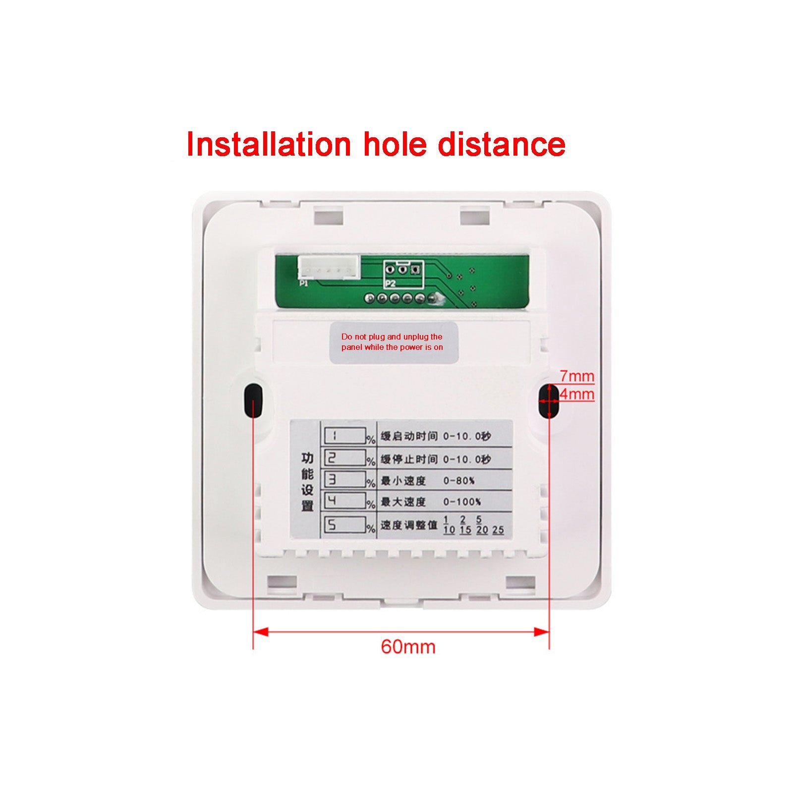 12V 24V 48V 30A PWM Motor Speed Controller Dimmer Soft Start /Stop DC 12-80V