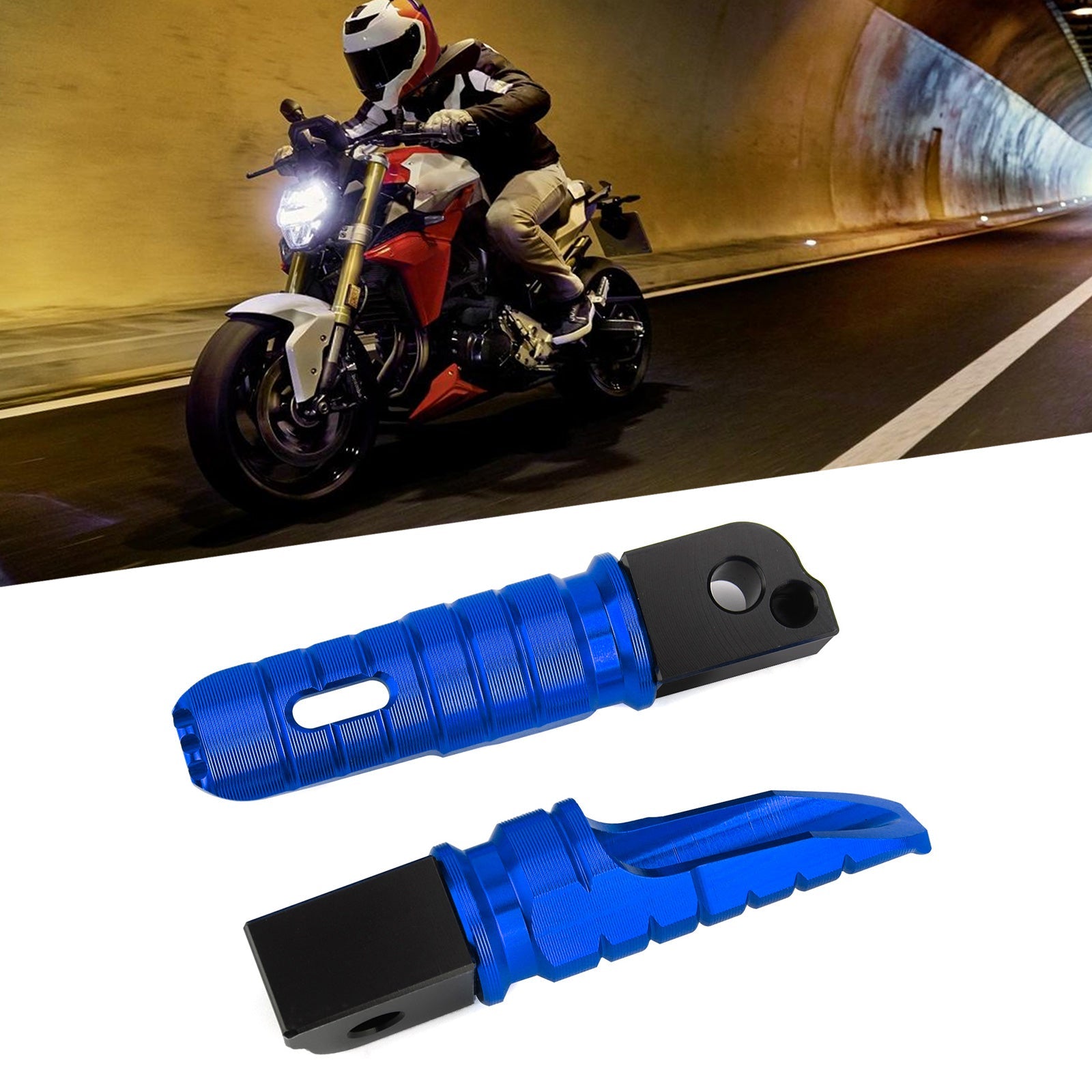 Rear Footrests Foot Peg for BMW R NINET F900R F900XR R1200R R1200RS R1250R Generic
