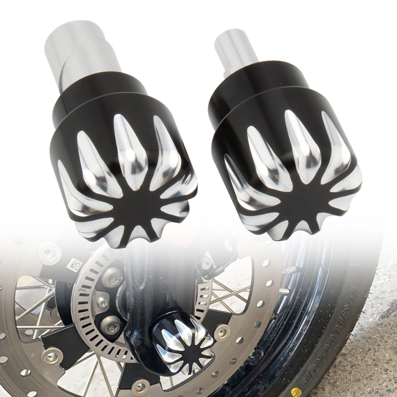 Front Wheel Crash Protect Axle Guard B-Black Fit For Bmw R18 Glassic 2020-2021 Generic