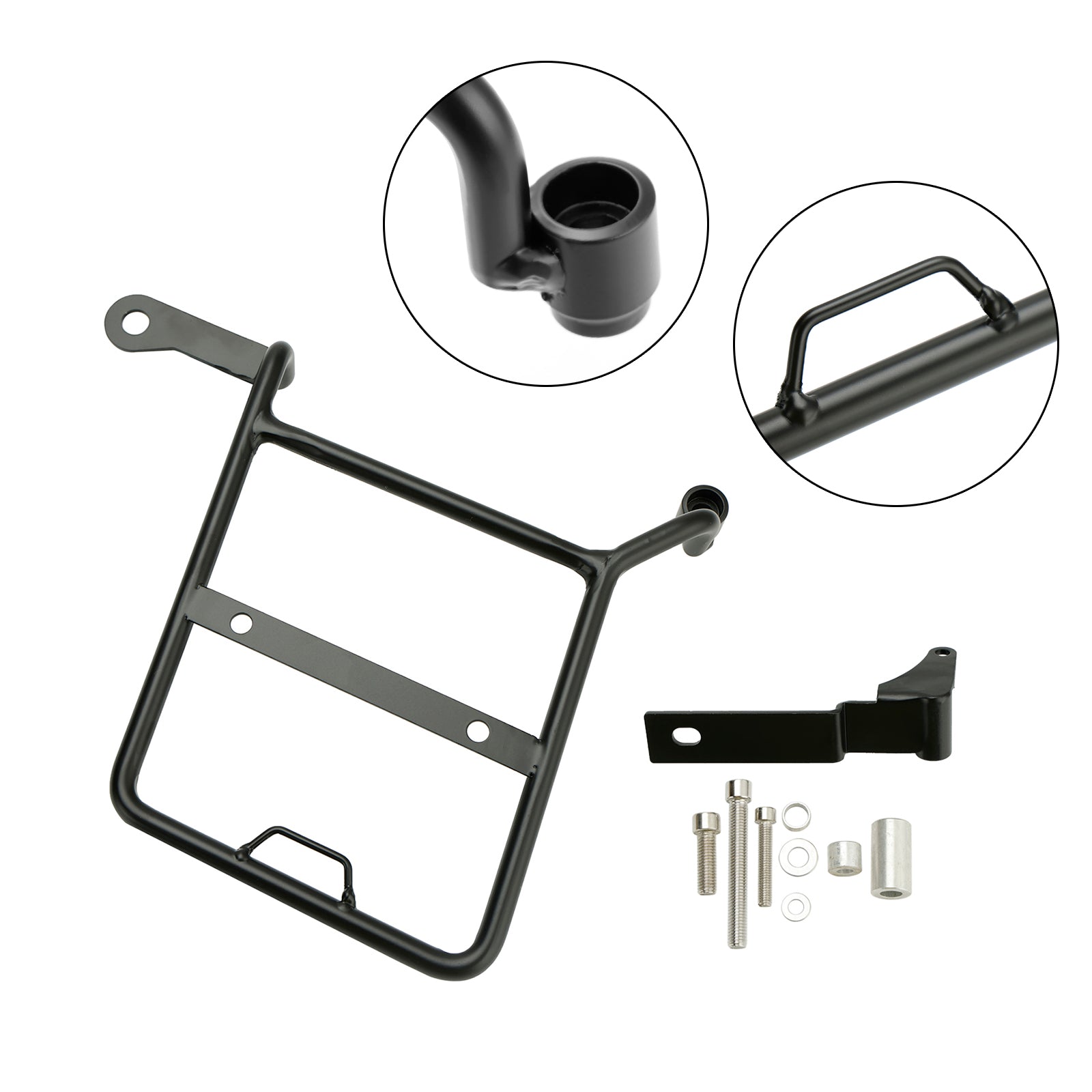 Luggage Rack Side Saddle Bag Mount Bracket For Honda CROSS CUB SUPER CUB