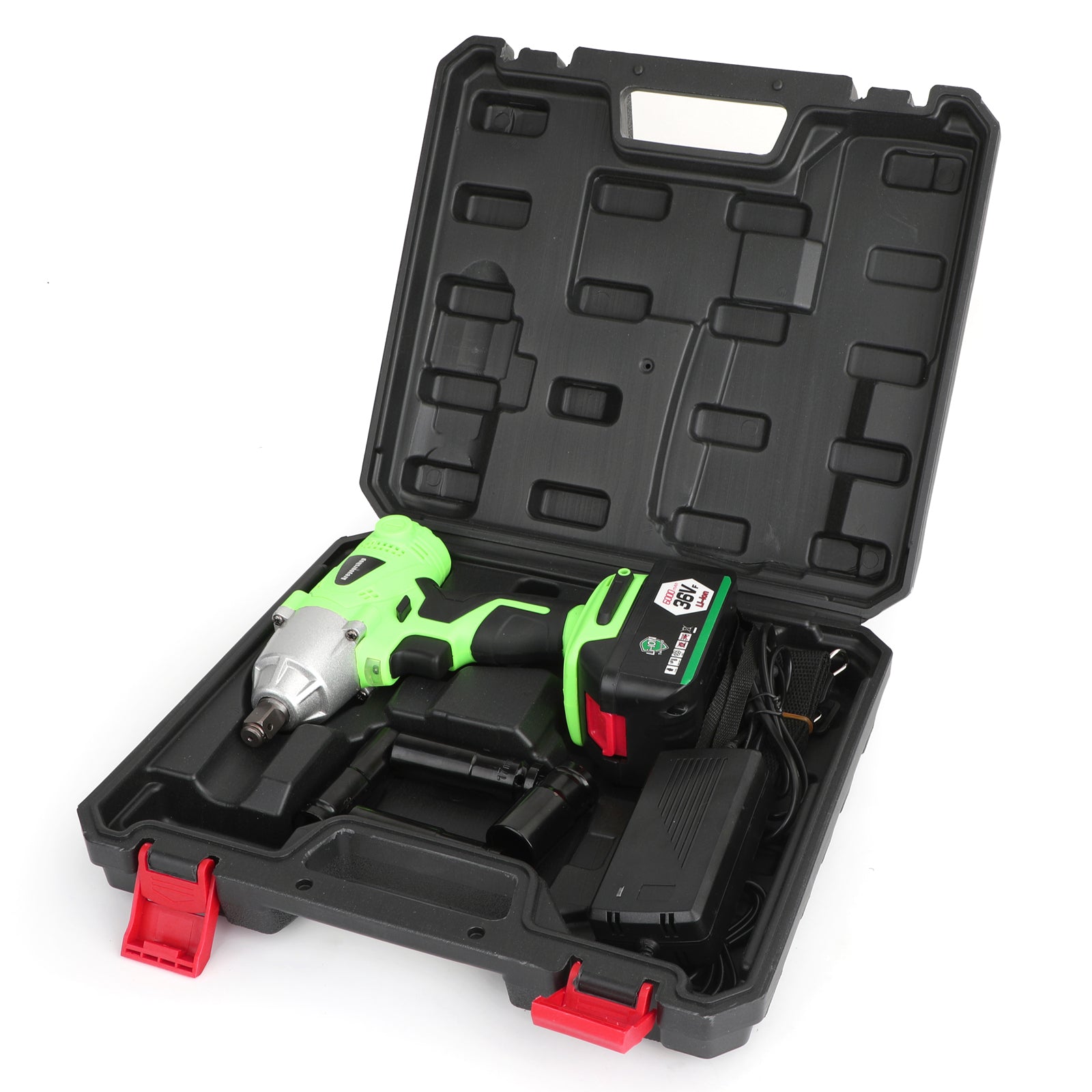 6000mAh 리튬이온 배터리가 포함된 36VF 전기 무선 임팩트 렌치 토크 드릴 도구