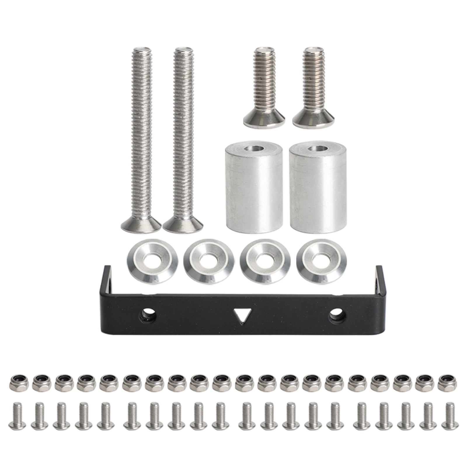 혼다 CRF300 CRF300L 랠리 2021-2022 Y2204 제네릭에 맞는 블랙 엔진 가드 스키드 플레이트