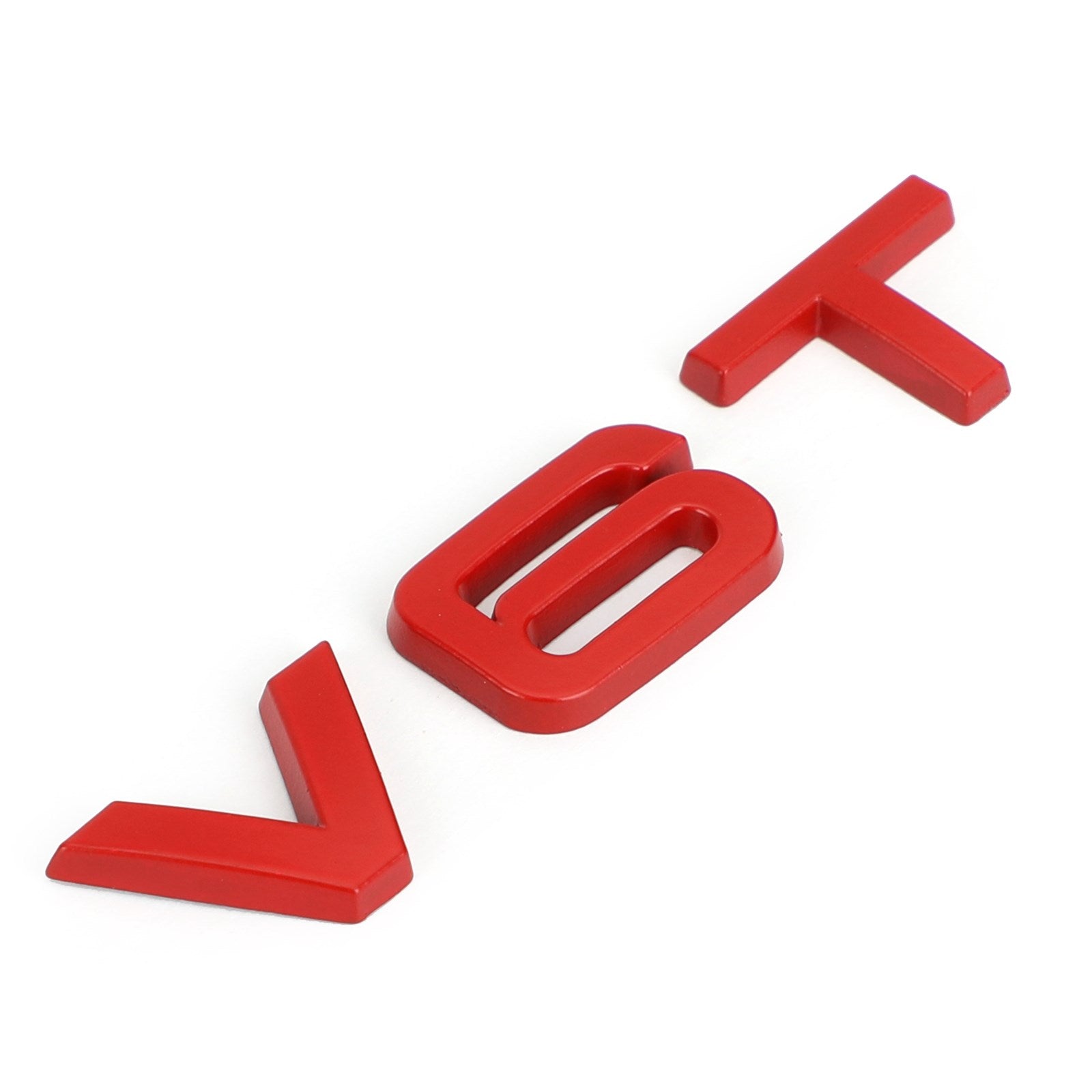 V6T 엠블럼 배지 아우디 A1 A3 A4 A5 A6 A7 Q3 Q5 Q7 S6 S7 S8 S4 SQ5 레드 일반