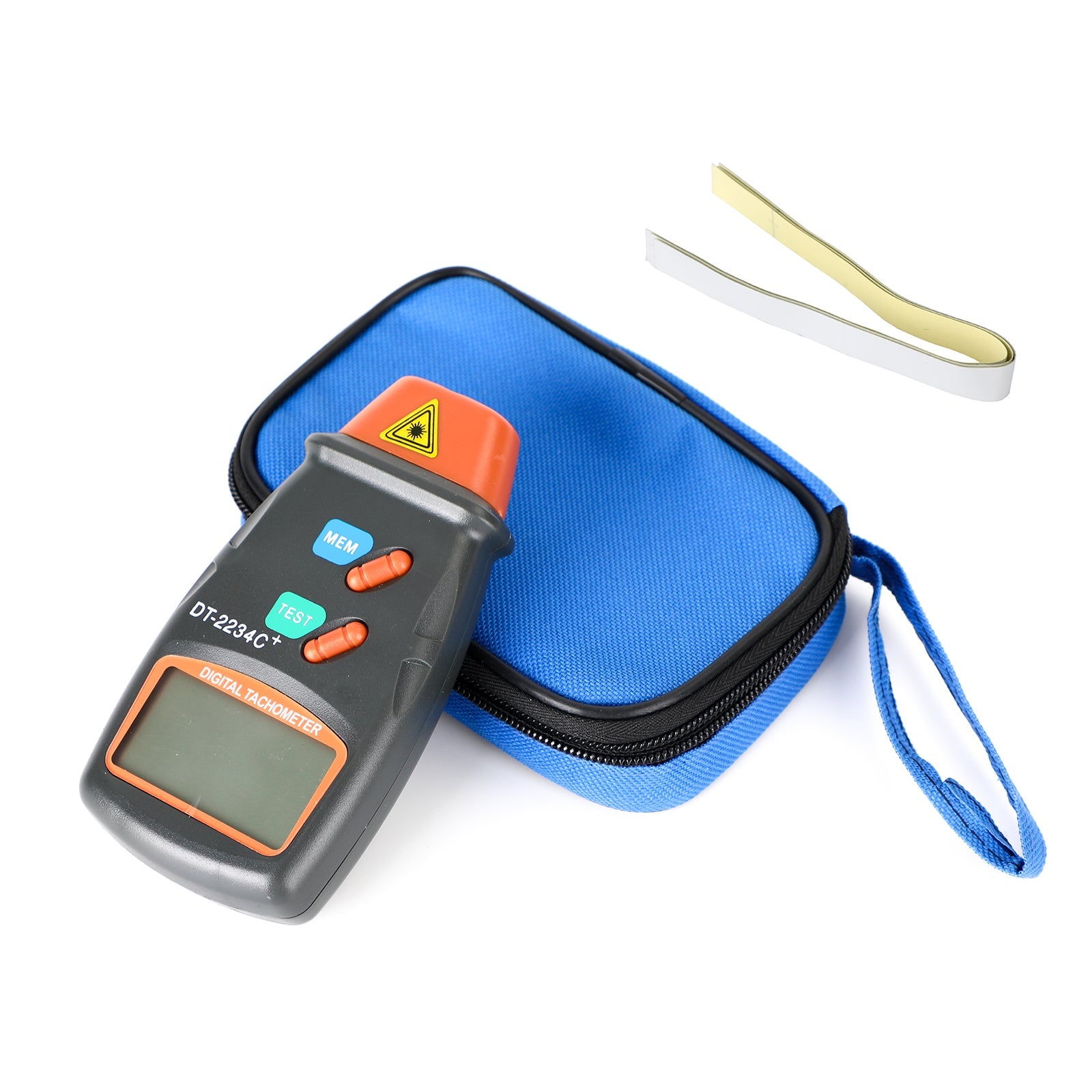 Digital Tachometer Non Contact Laser Photo Tach RPM Tester Handheld Gauge Tool