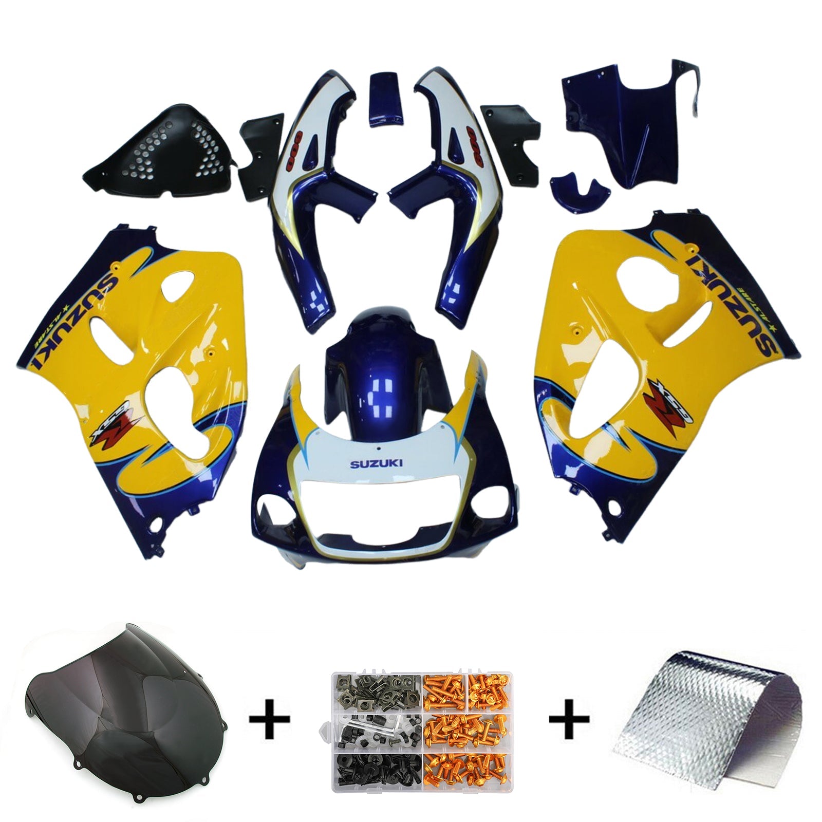 Suzuki GSXR600 1996-2000 GSXR750 1996-1999 Fairing Kit Bodywork