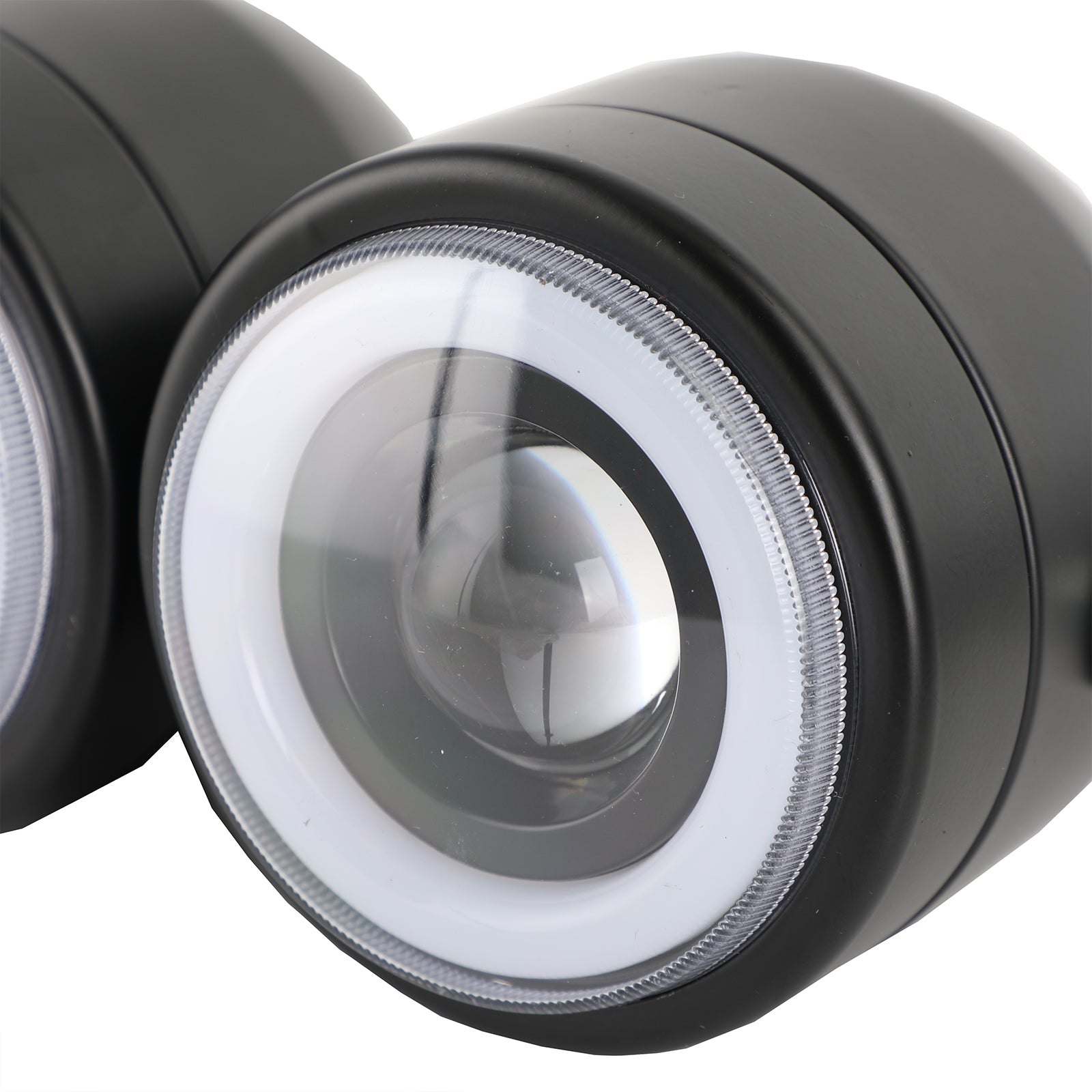 4.33인치 트윈 듀얼 LED 헤드라이트 유니버설 초퍼 바버 카페 레이서 오토바이 일반