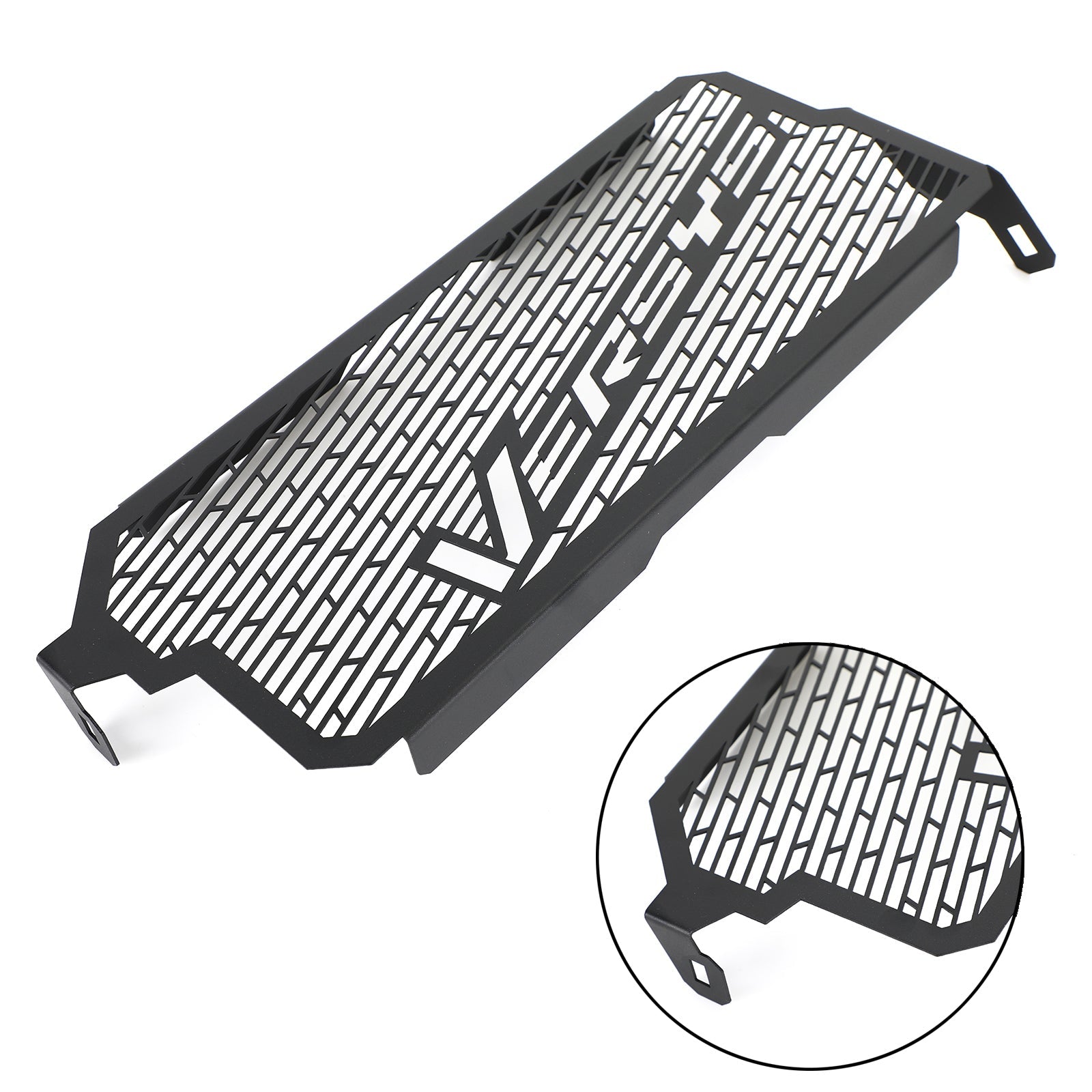 1Pc Radiator Guard Cover Protector Fit For Kawasaki Versys 650 15-17 16 Silver Generic