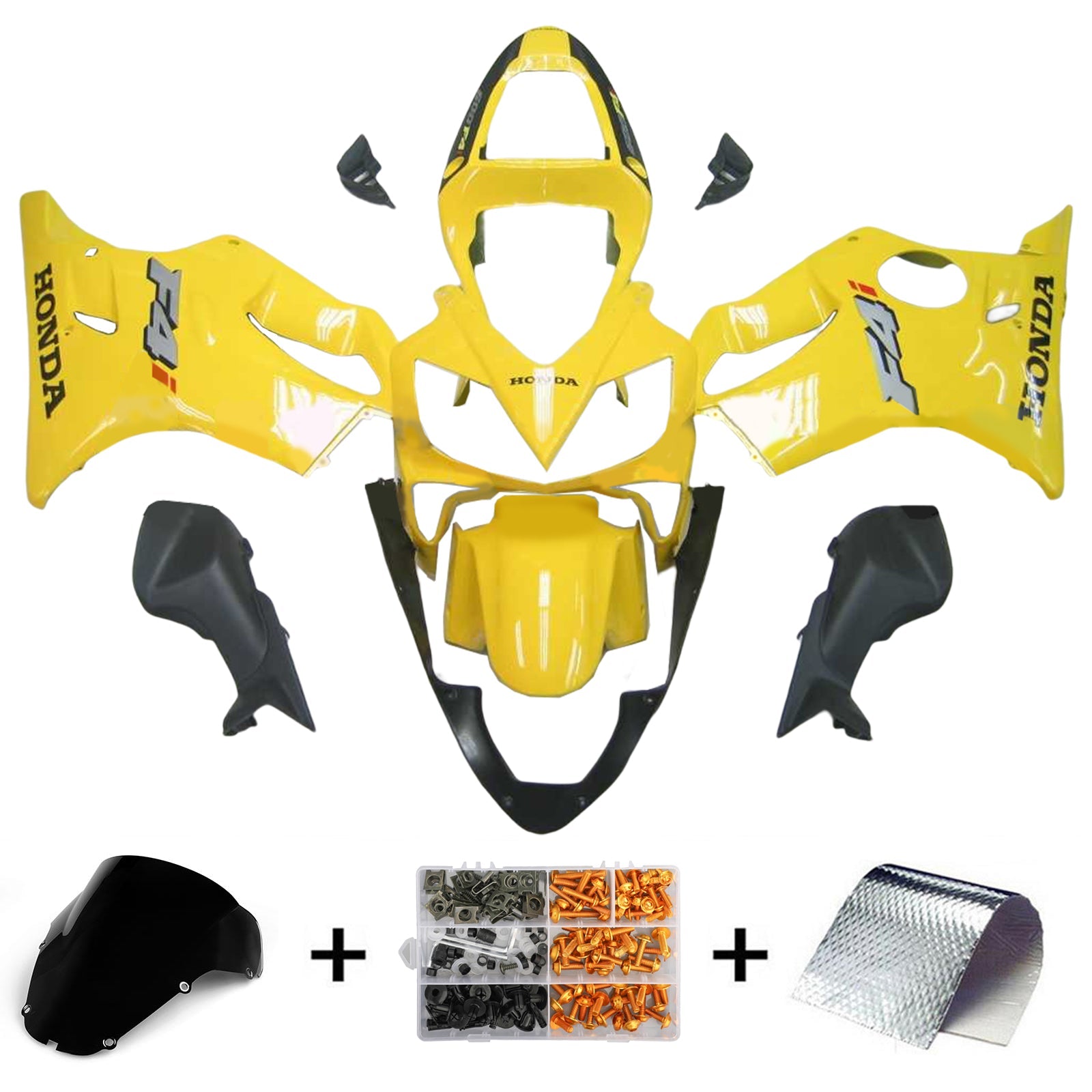 Honda CBR600 F4i 2001-2003 Fairing Kit Bodywork Plastic ABS
