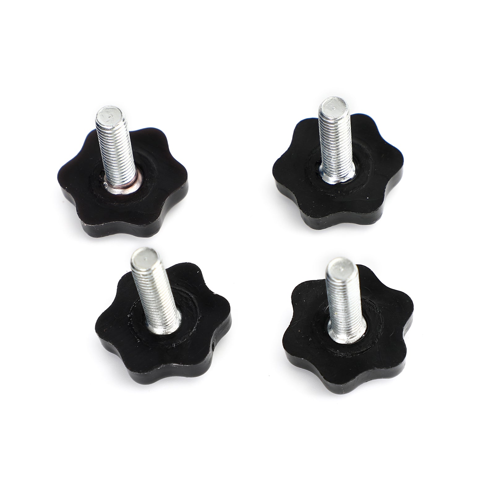 4Pcs Saddlebag Lever Lock Bolts&Nuts Kit Fits For Glide King Touring 96-19 Silver Generic