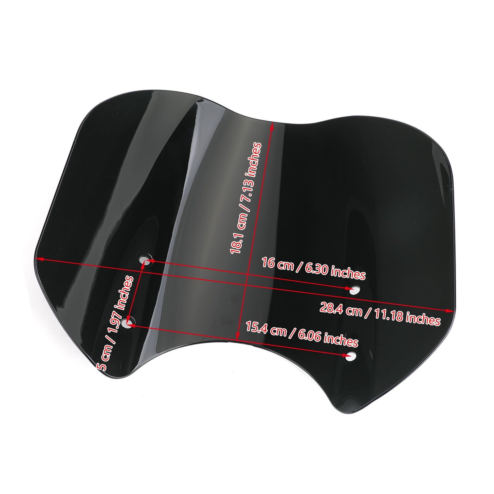 Parabrisas de plástico ABS para motocicleta Honda CMX500 Rebel 2018-2019 genérico