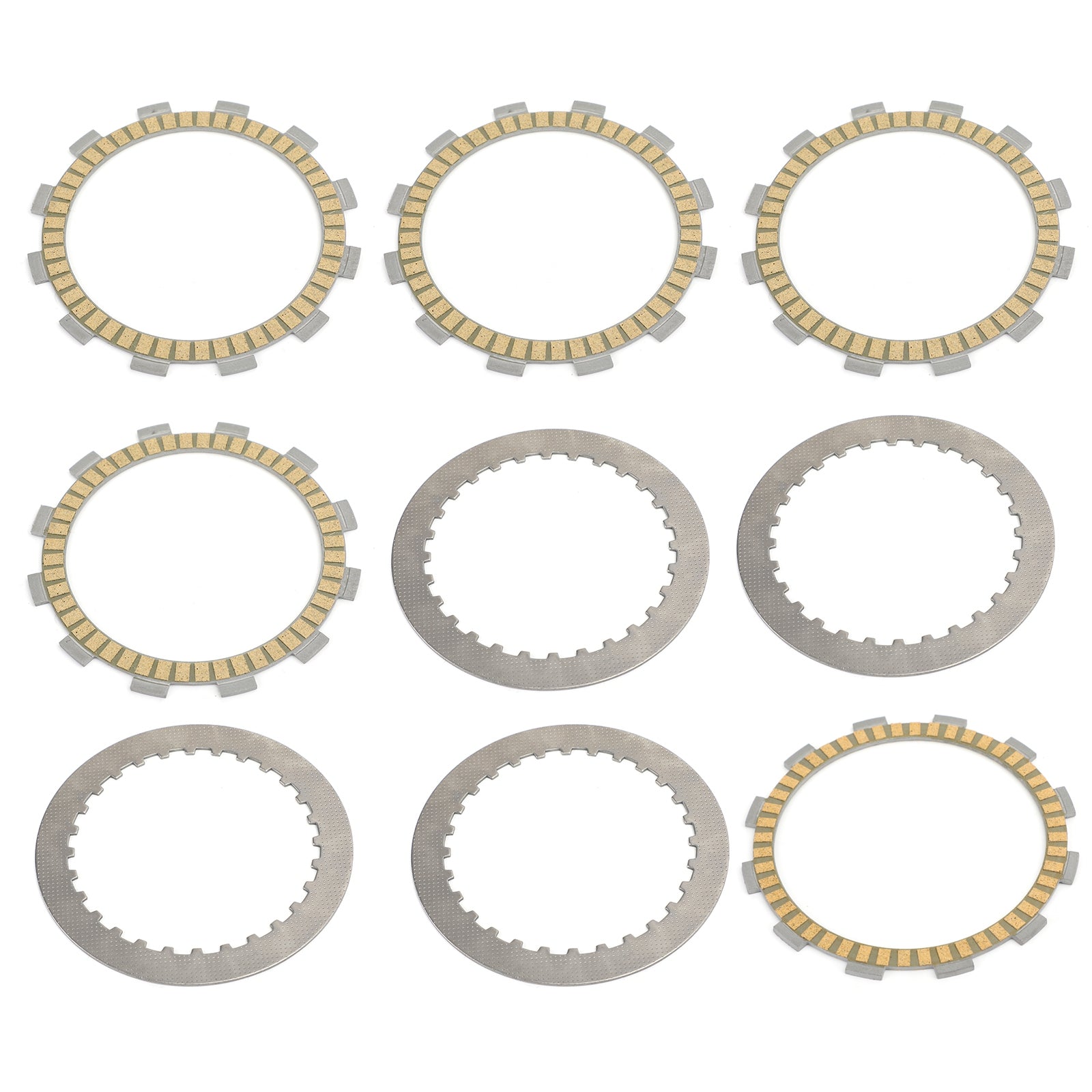 Clutch Kit Steel & Friction Plates for Suzuki TU GW GZ GN DR VL 250 1982-2017 Generic