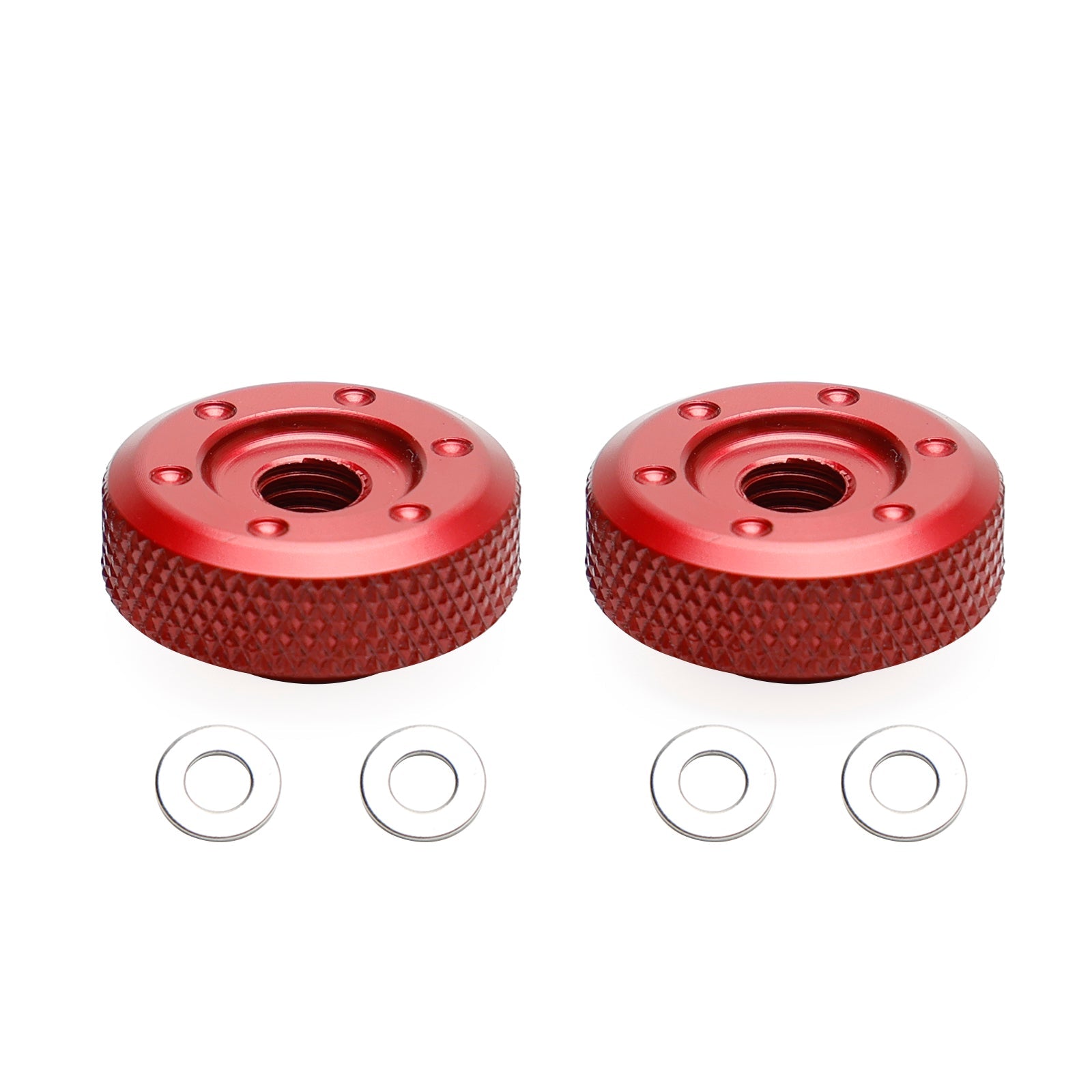 Aluminum Chain Adjust Nuts For Honda Grom 125 MSX Monkey Z125 Dax ST125 Trail