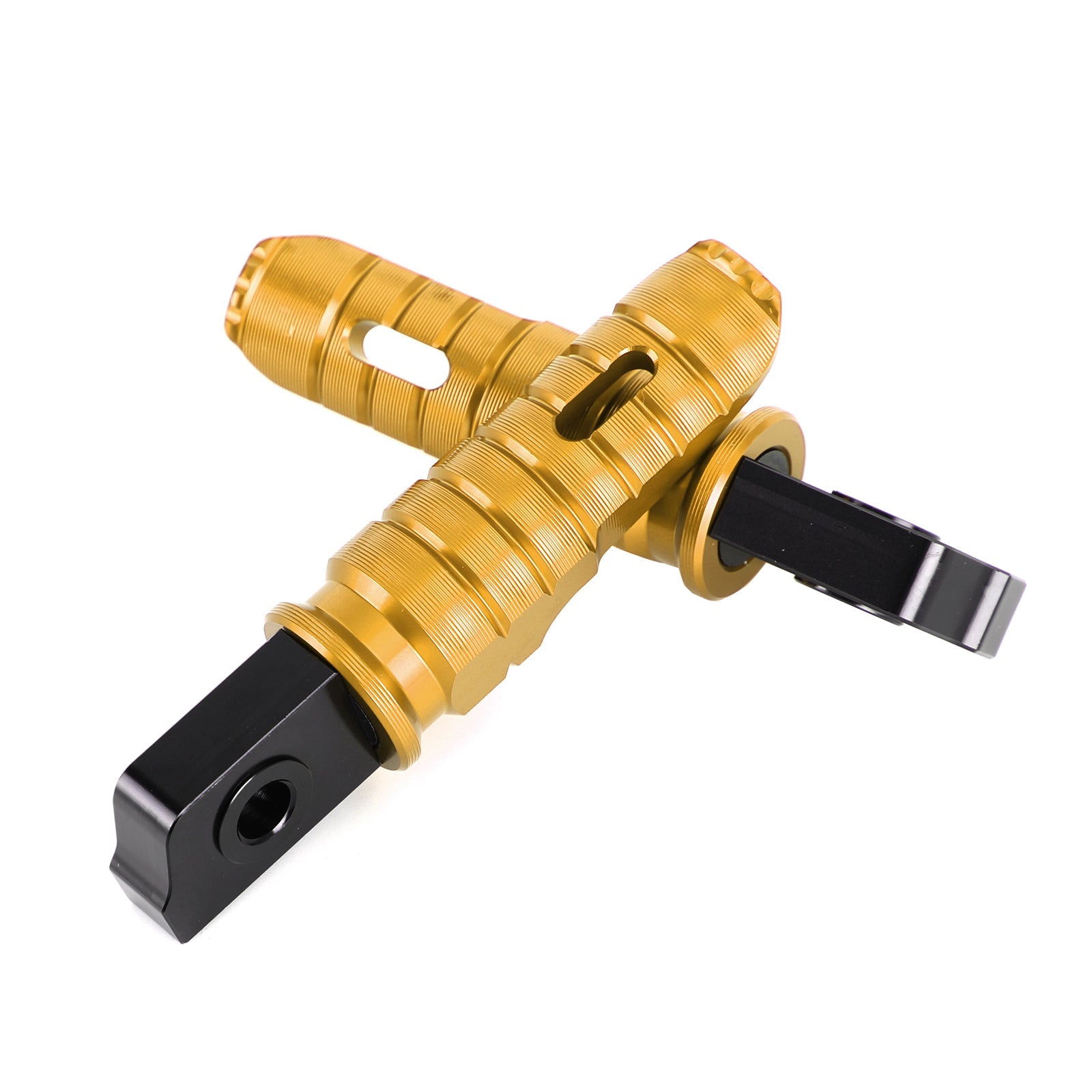 Reposapiés delanteros Pie Peg para Aprilia GPR 125 150 250 APR150 RS125 TUONO125 Genérico