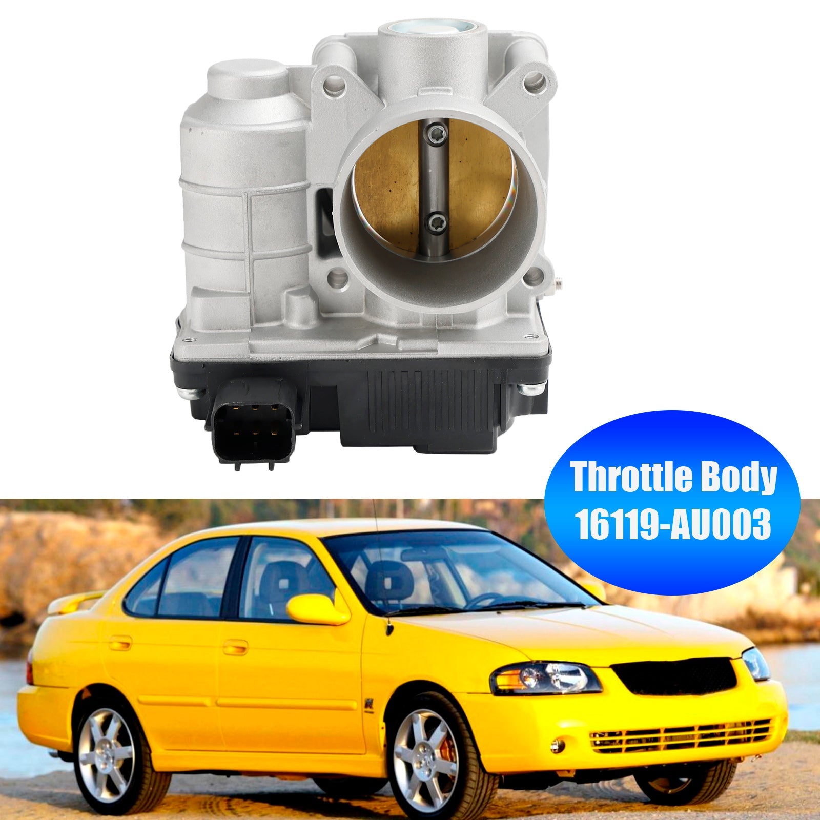 닛산 센트라 1.8L 2002-2006용 스로틀 바디 16119-AU003