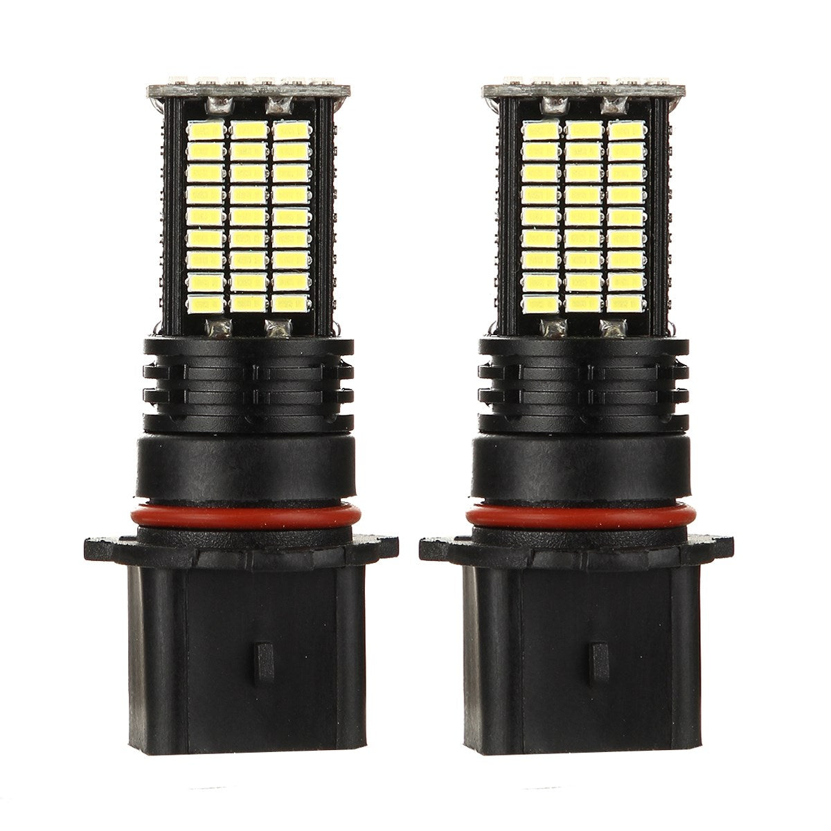 2PCS LED 헤드라이트 주행등 안개등 램프 6000K 백색광 일반