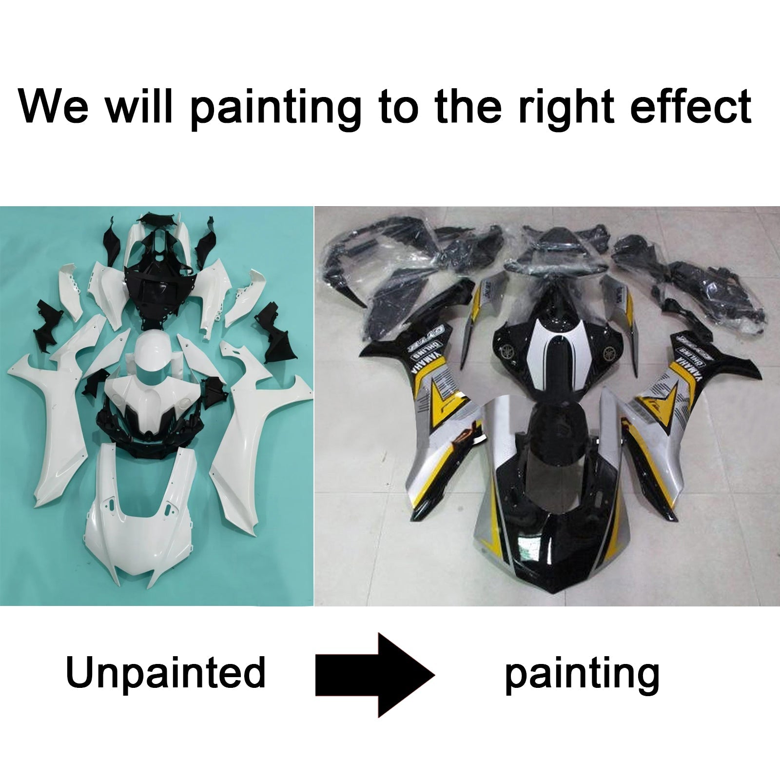 Yamaha YZF R1 2020-2024 Fairing Kit Bodywork Plastic ABS