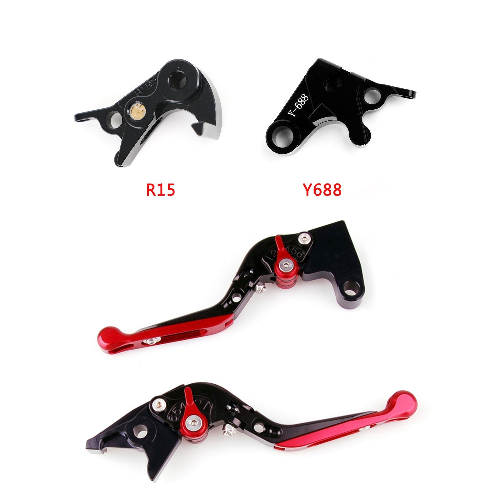 Yamaha YZF R1/R1M/R1S 2015-2021 YZF R6 2017-2020 Adjustable Clutch Brake Lever