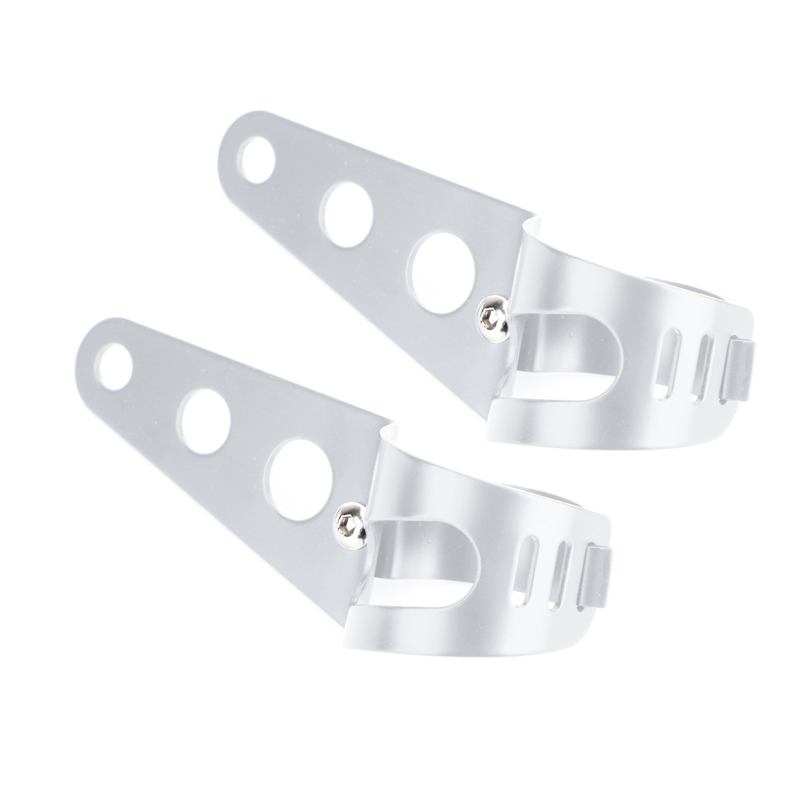 43mm - 50mm Fork Headlight Mount Bracket Motorcycle Head Lamp Holder Adapter Generic