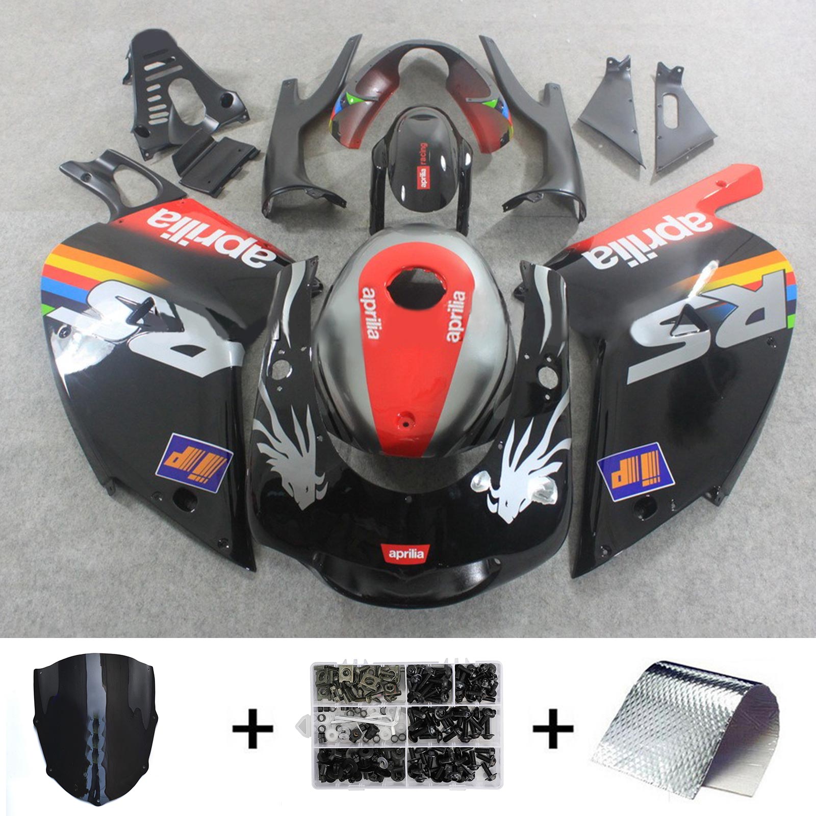 Aprilia RS125 2000-2005 Kit Carenado Carrocería Plástico ABS