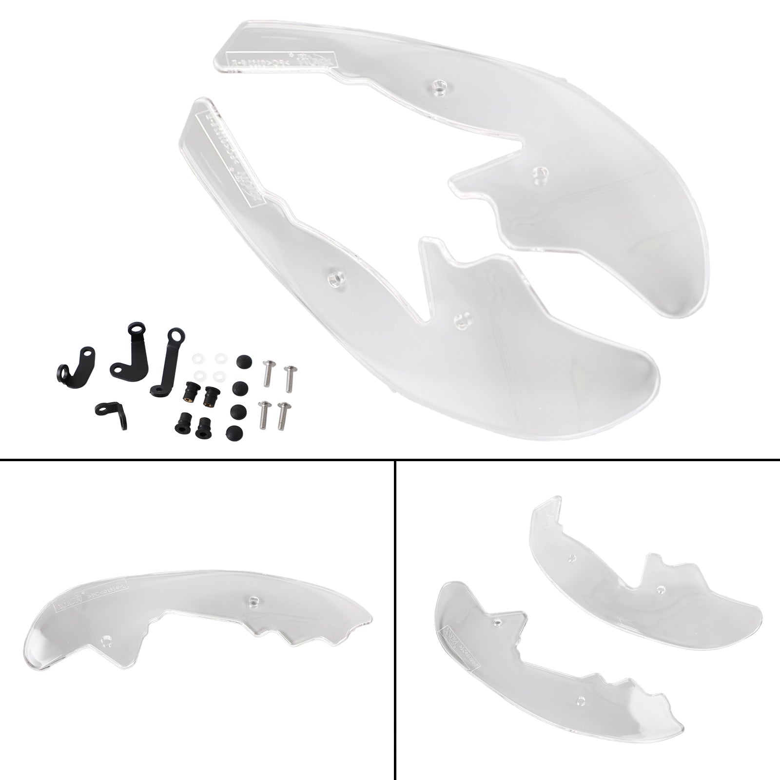 Feet Fender Cover Mudguards Feet Protection for BMW K1600GT K160GS 2017-2021 Generic