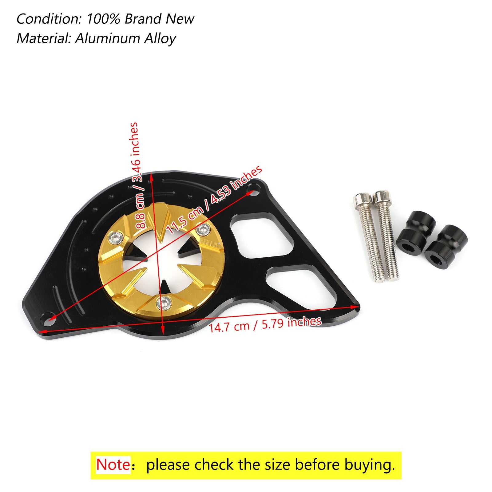 Front Sprocket Chain Guard Cover Left Engine for Honda Grom MSX125 MSX125SF