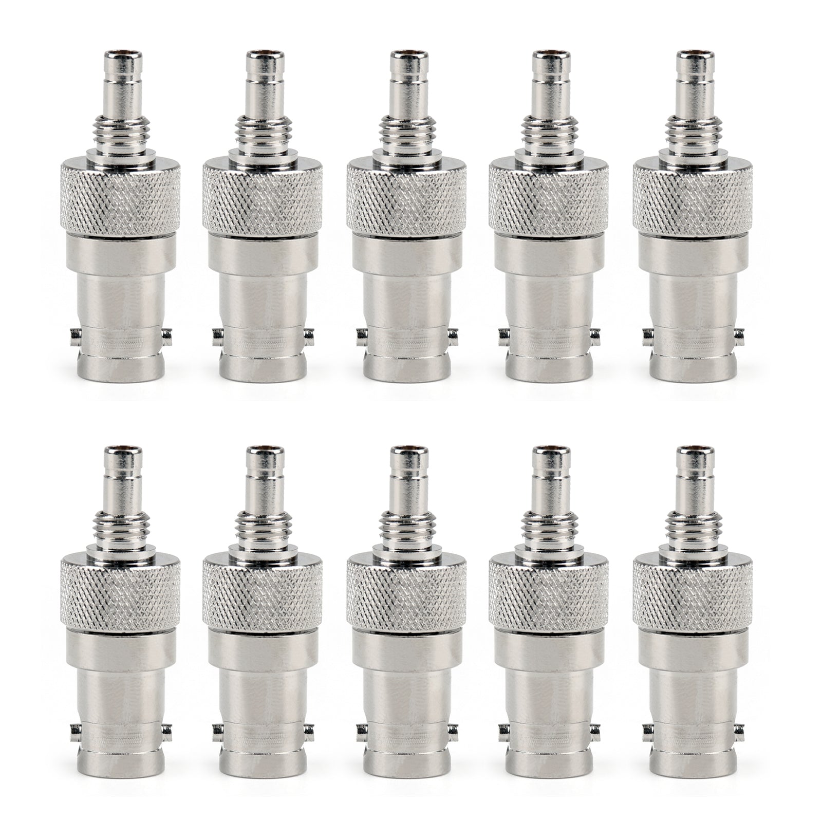 10x Motorola BNC Female Two Way Antenna Test Adaptor For GP3688 EP450 CP040 CP140