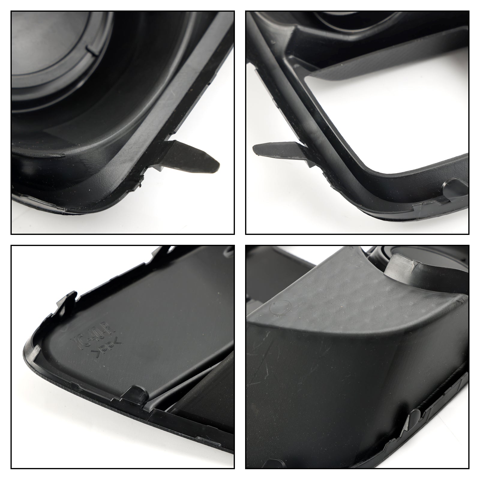 Subaru WRX & STI 2015-2017 2PCS 전면 안개등 커버 베젤 그릴 그릴