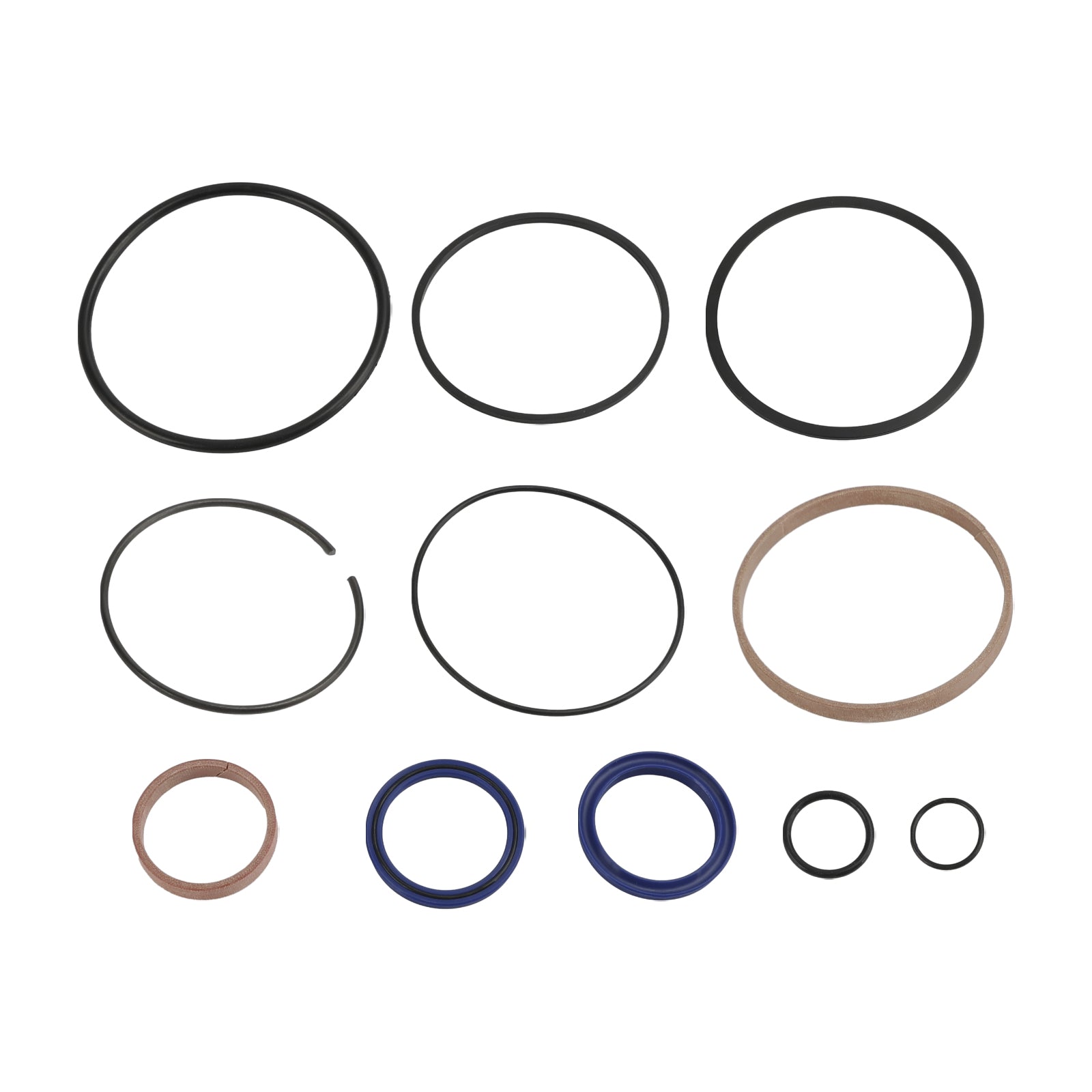 4.5인치 보어 x 1.75인치 로드 실린더 유압식 통나무 분할기 실린더 재구축 씰 키트