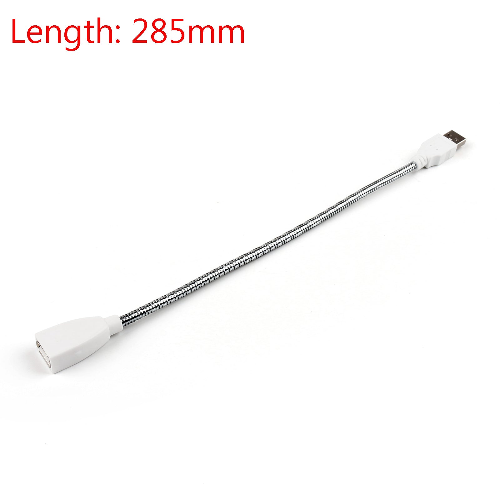 10 Uds Cable de extensión de Cable de alimentación USB tubo sólido Flexible para luz de lámpara USB LED