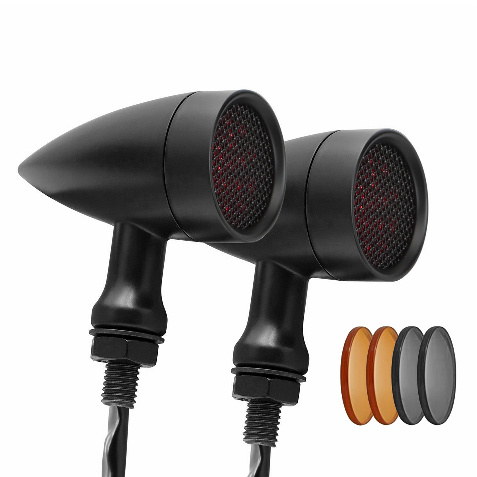 M10 Universal Motorcycle LED Turn Signal Light Indicators Blinker Lamp Generic