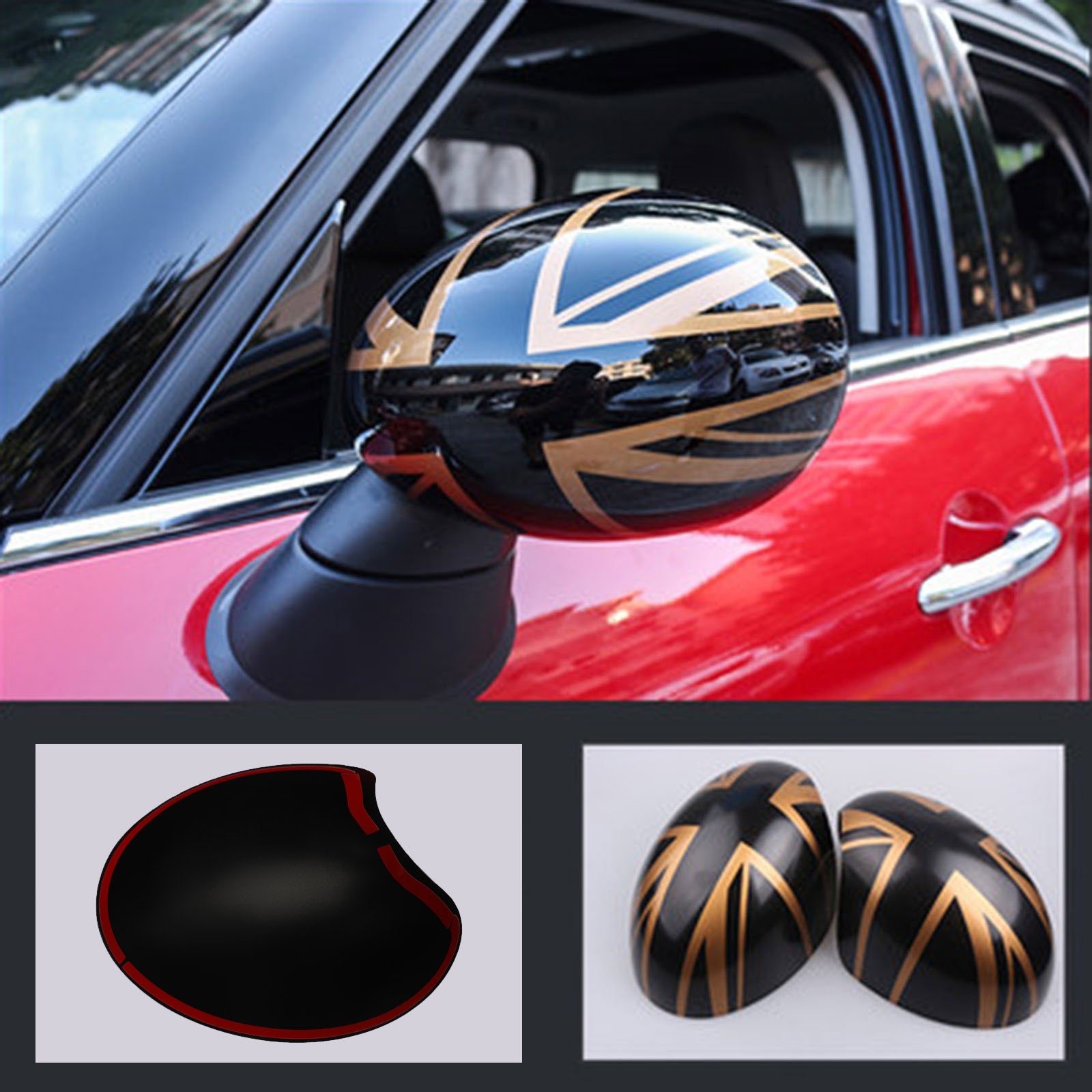 Mirror Covers for MINI Cooper R55 R56 R57 R58 R59 R60 R61 Power Fold Mirror