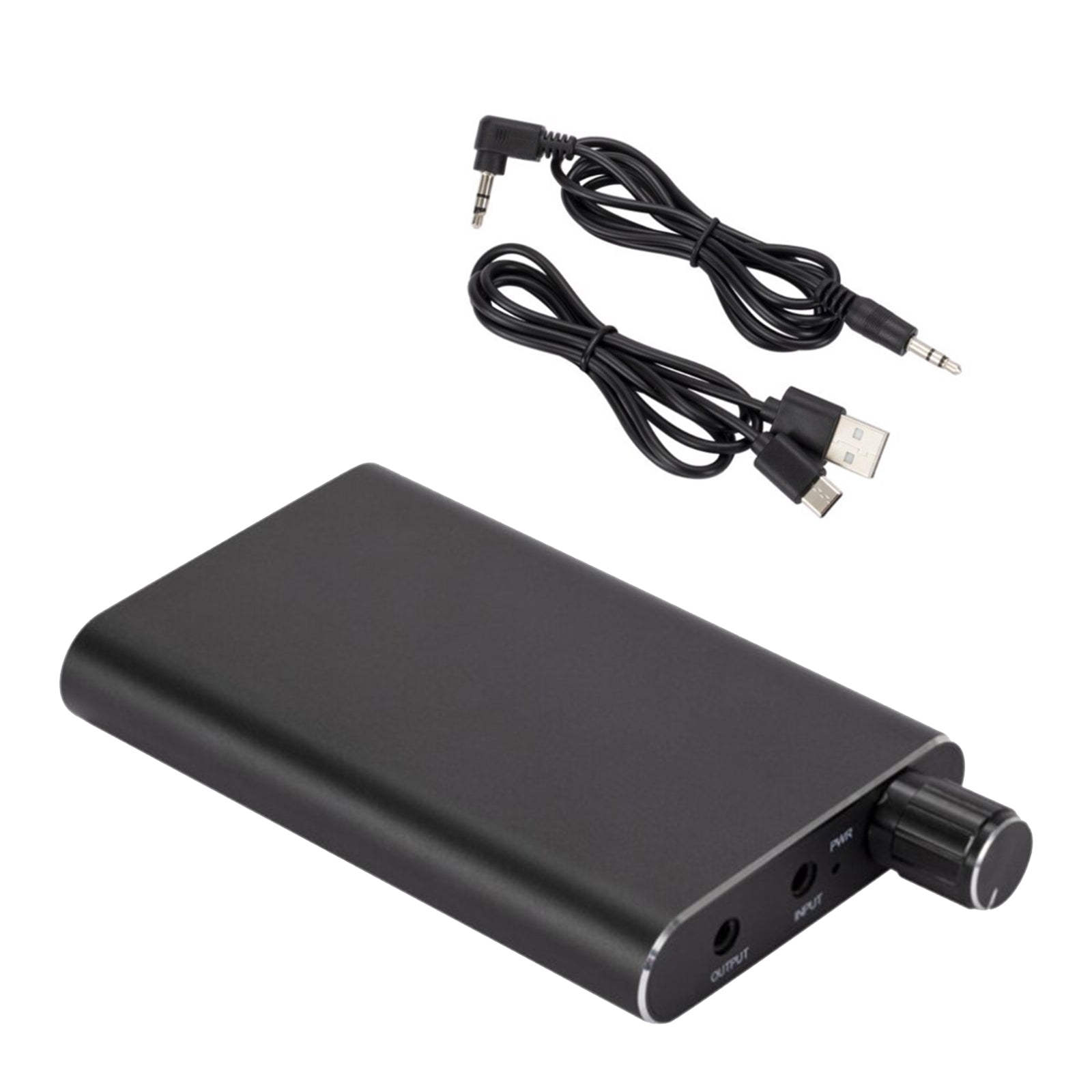 HIFI Headset Amplifier Companion Walkman Portable Adjustable AMP 3.5mm AUX Port