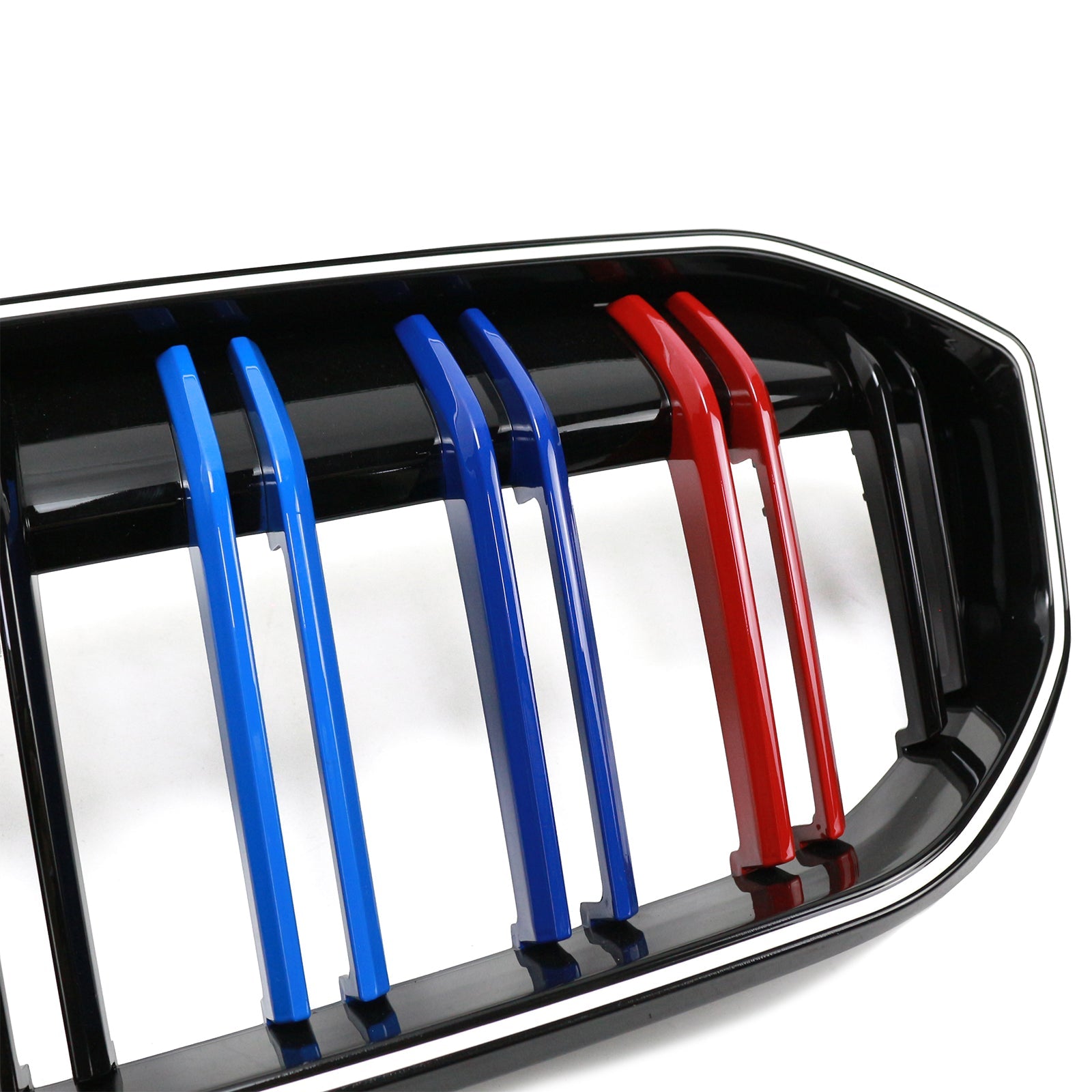 BMW 3 Series G20 G28 2023-2024 M Double Line Black Front Kidney Grille Mesh