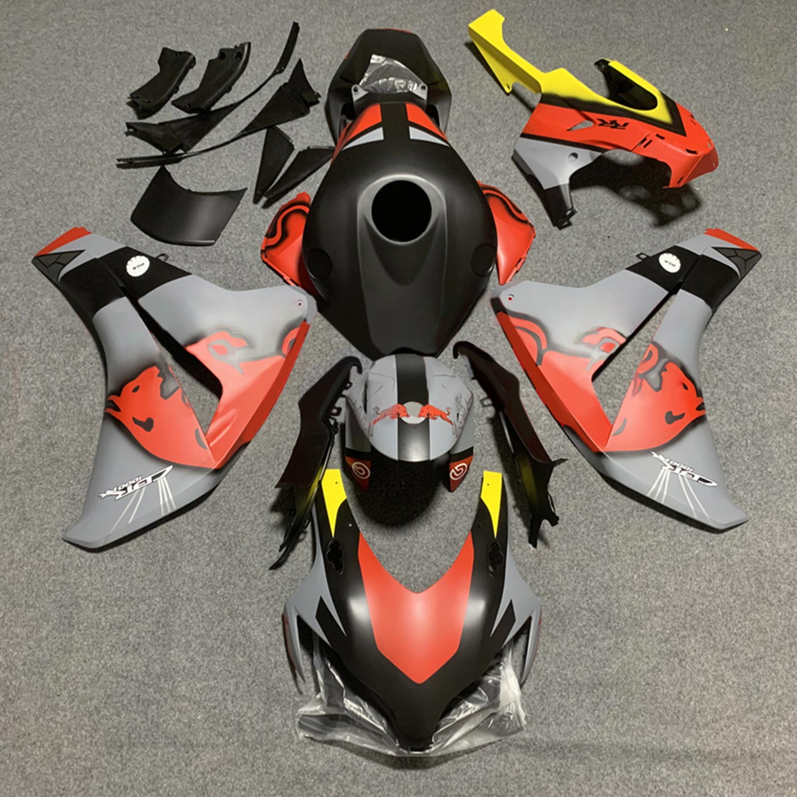 Honda CBR1000RR 2008-2011 Kit Carenado Carrocería Plástico ABS