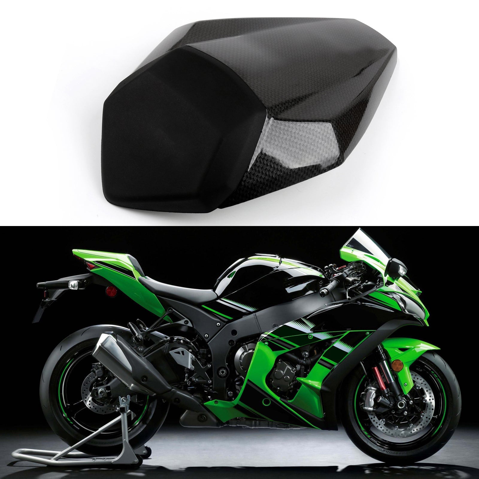 Rear Seat Cover Cowl For Kawasaki Nijia ZX10R (2016-2024) 7 Color Generic