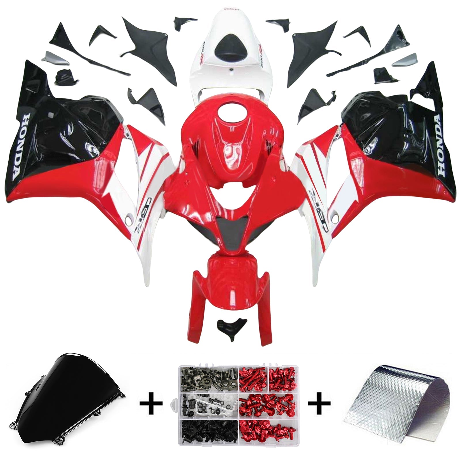 Honda CBR600RR 2009-2012 F5 Fairing Kit Bodywork Plastic ABS