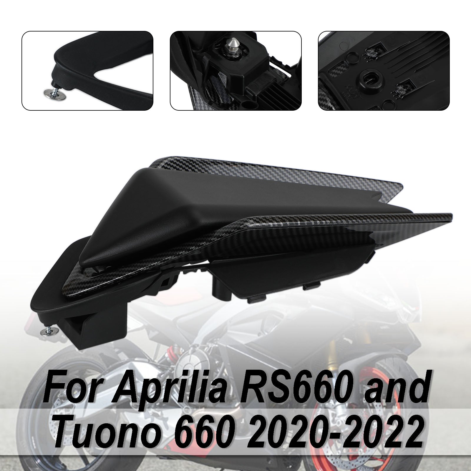 Rear Cowl Tail FAIRING Cover For Aprilia RS660 RSV4 Tuono 660 2020-2024