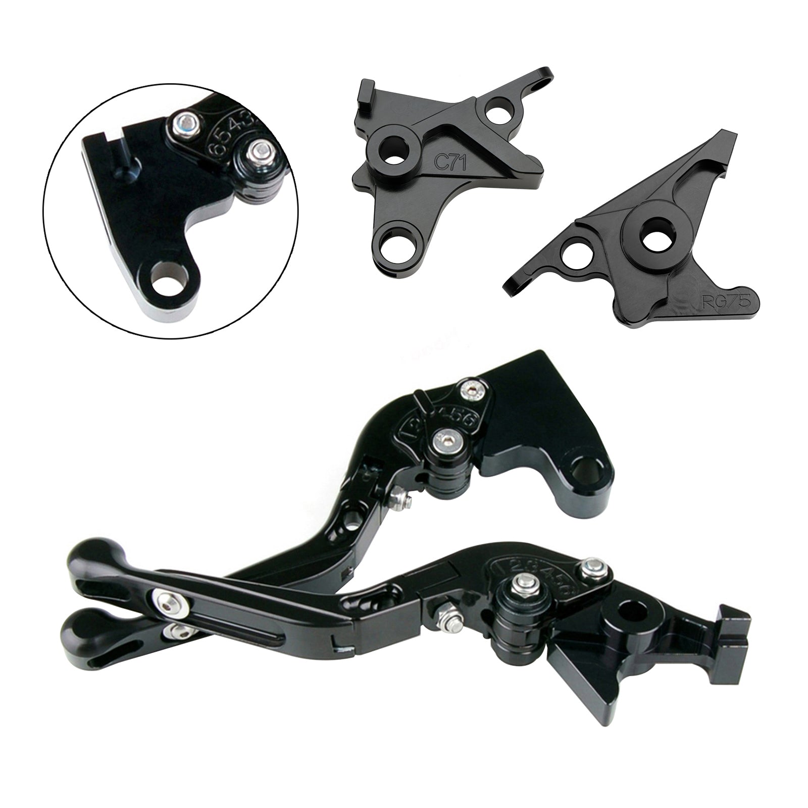 Adjustable Clutch Brake Lever fit for BMW R NINE T /PURE/RACER 2017-2023