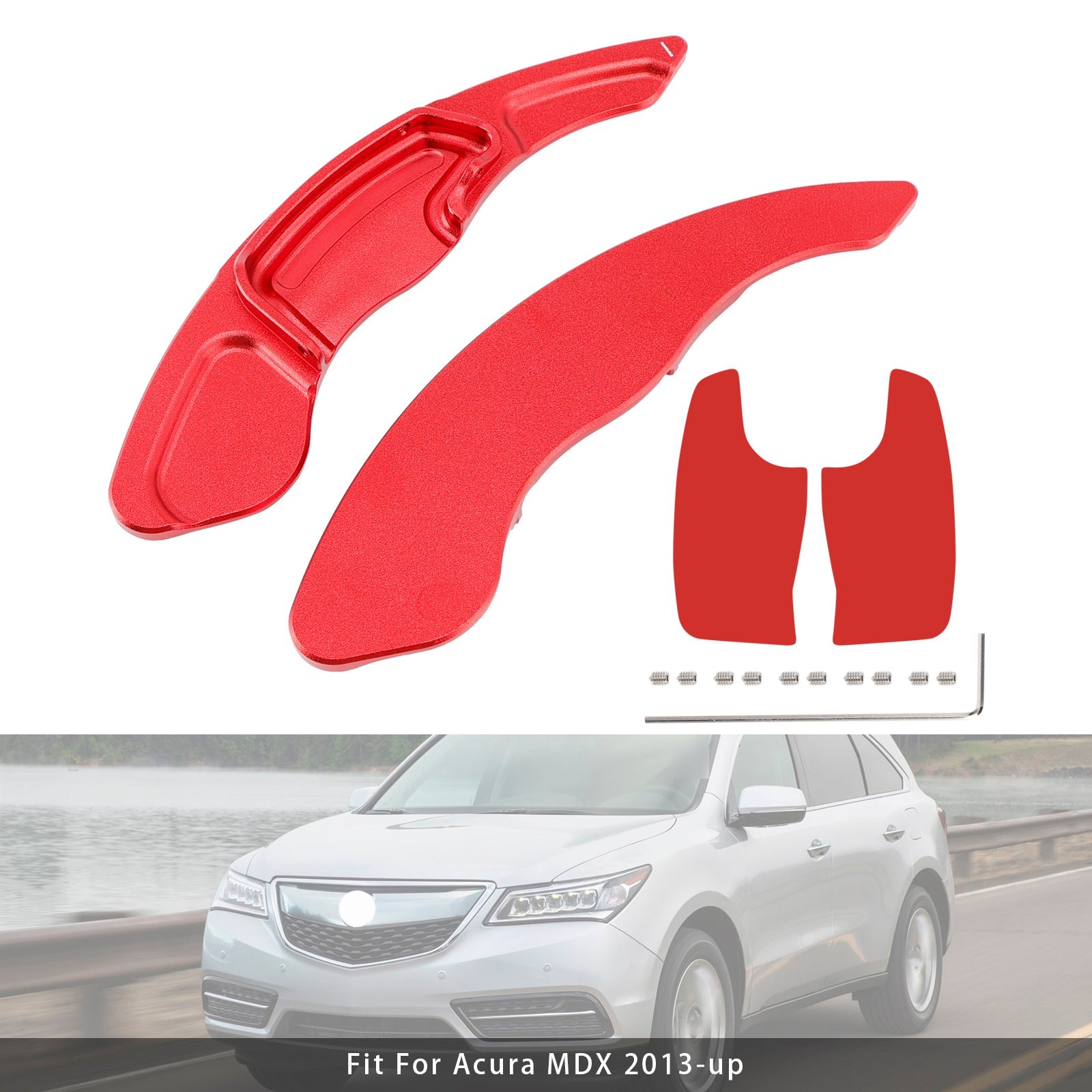 Steering Wheel Paddle Shifter Extension For Acura MDX RDX TLX Aluminium