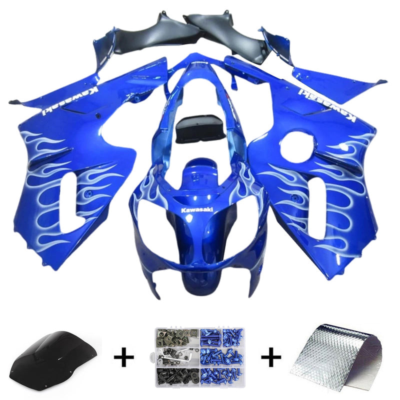 Kawasaki ZX12R 2000-2001 Fairing Kit Bodywork Plastic ABS