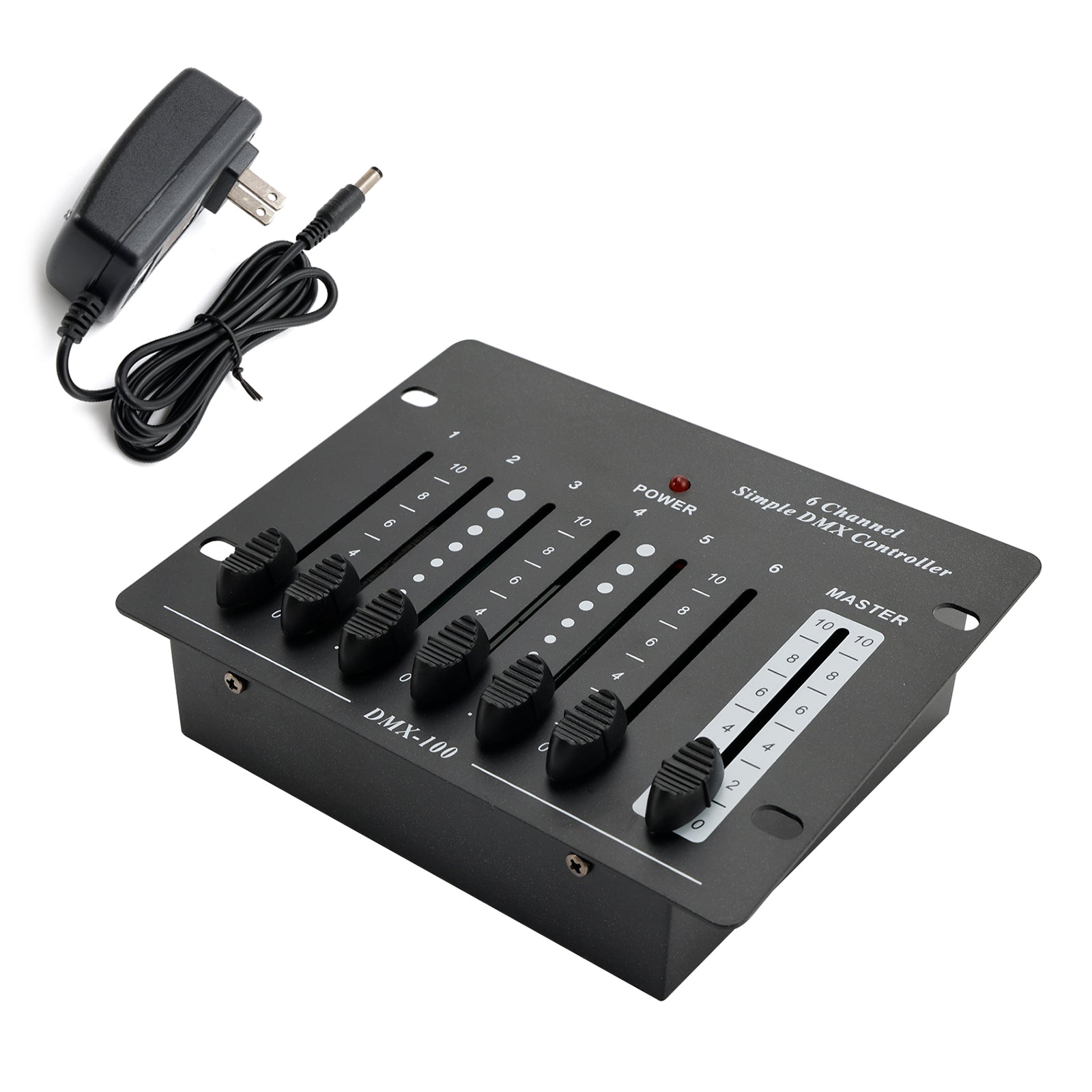 6 Channel Simple DMX Controller DMX Disco Party Console For Stage Club DJ Light