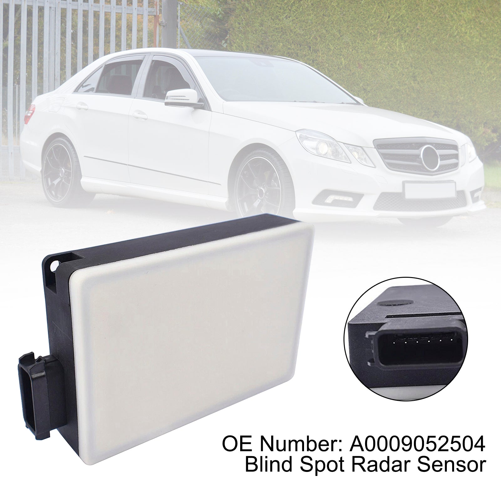 Mercedes W212 W218 W205 W222 W207 Blind Spot Radar Sensor A0009052504