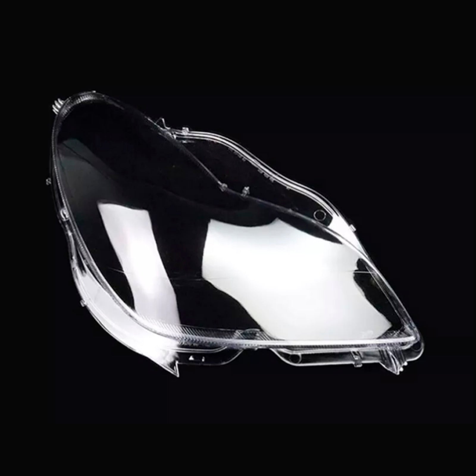 2006-2011 Mercedes W219 CLS350 CLS500 2PCS Front Headlight Glass Clear Cover