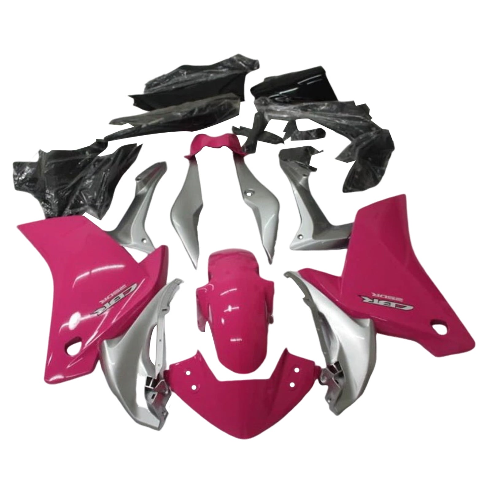 Amatopart Honda CBR250R 2011-2015 Fairing Kit هيكل السيارة بلاستيك ABS